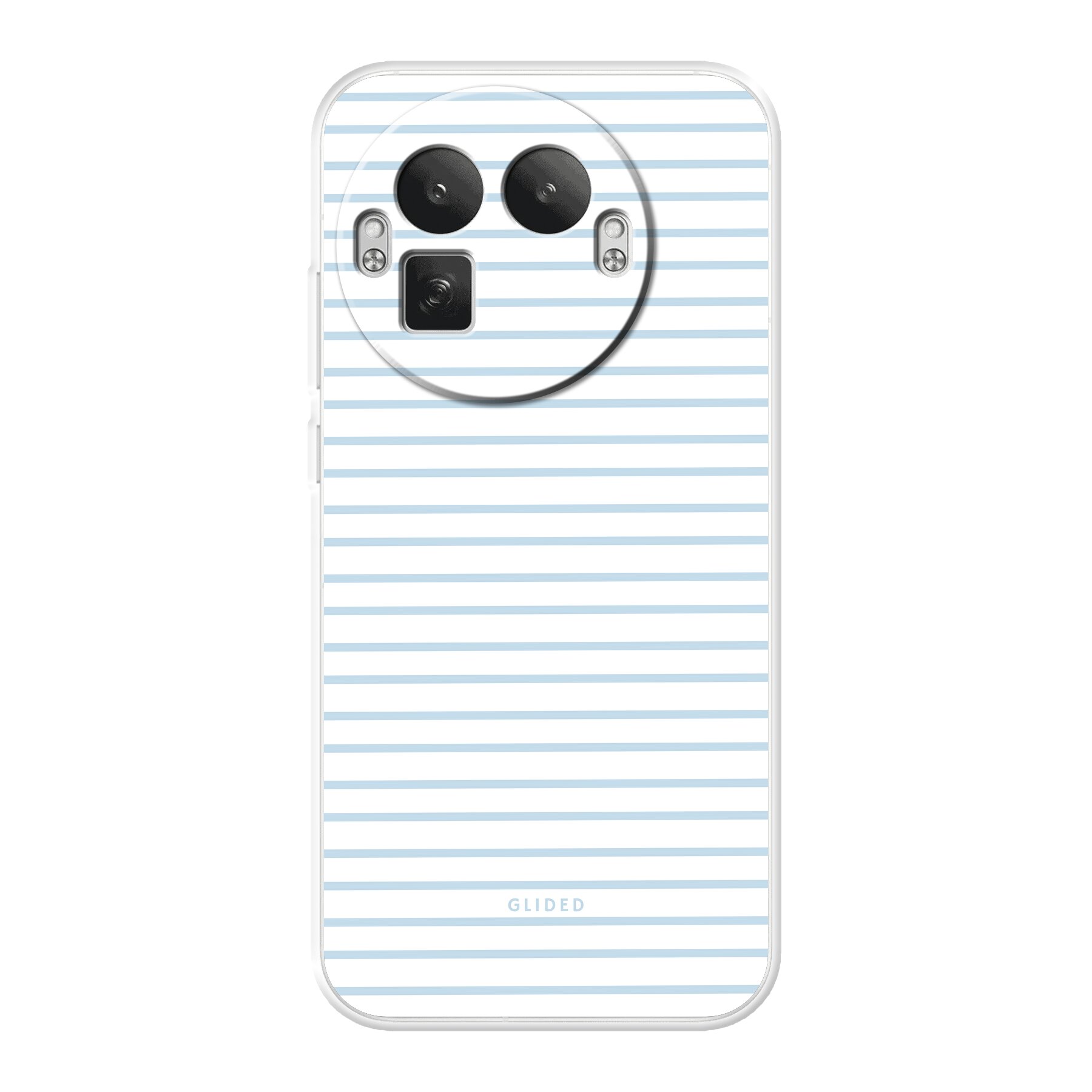 Image du produit Blue & White Stripes - Realme GT 8 Pro Coque de téléphone