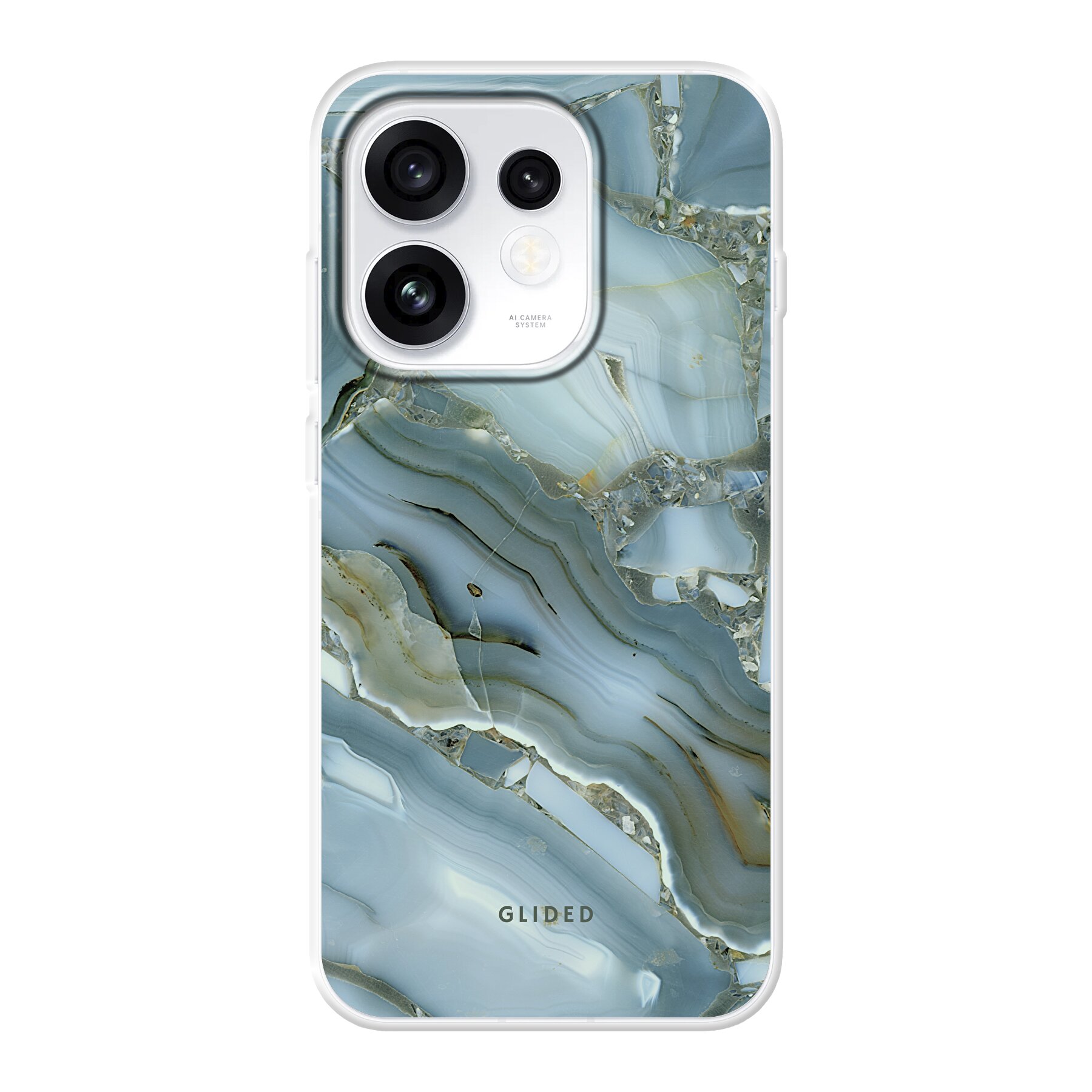 Product image Green Marble - Oppo Reno16 Phone case