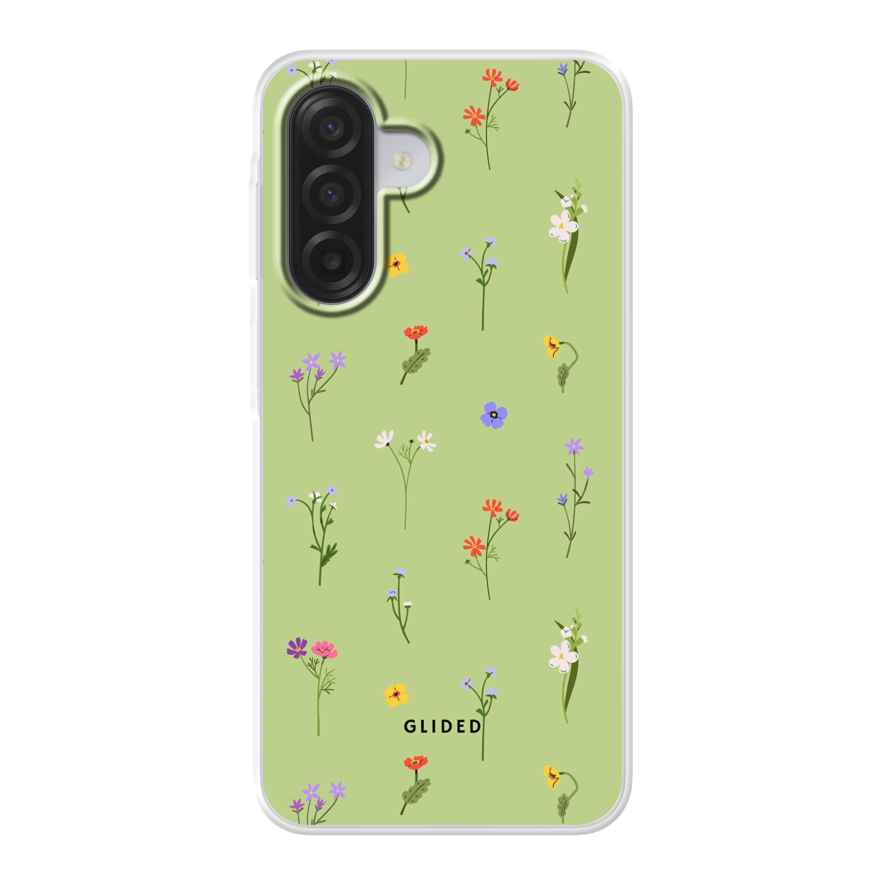 Product image Green Floral - Samsung Galaxy A18 5G Phone case