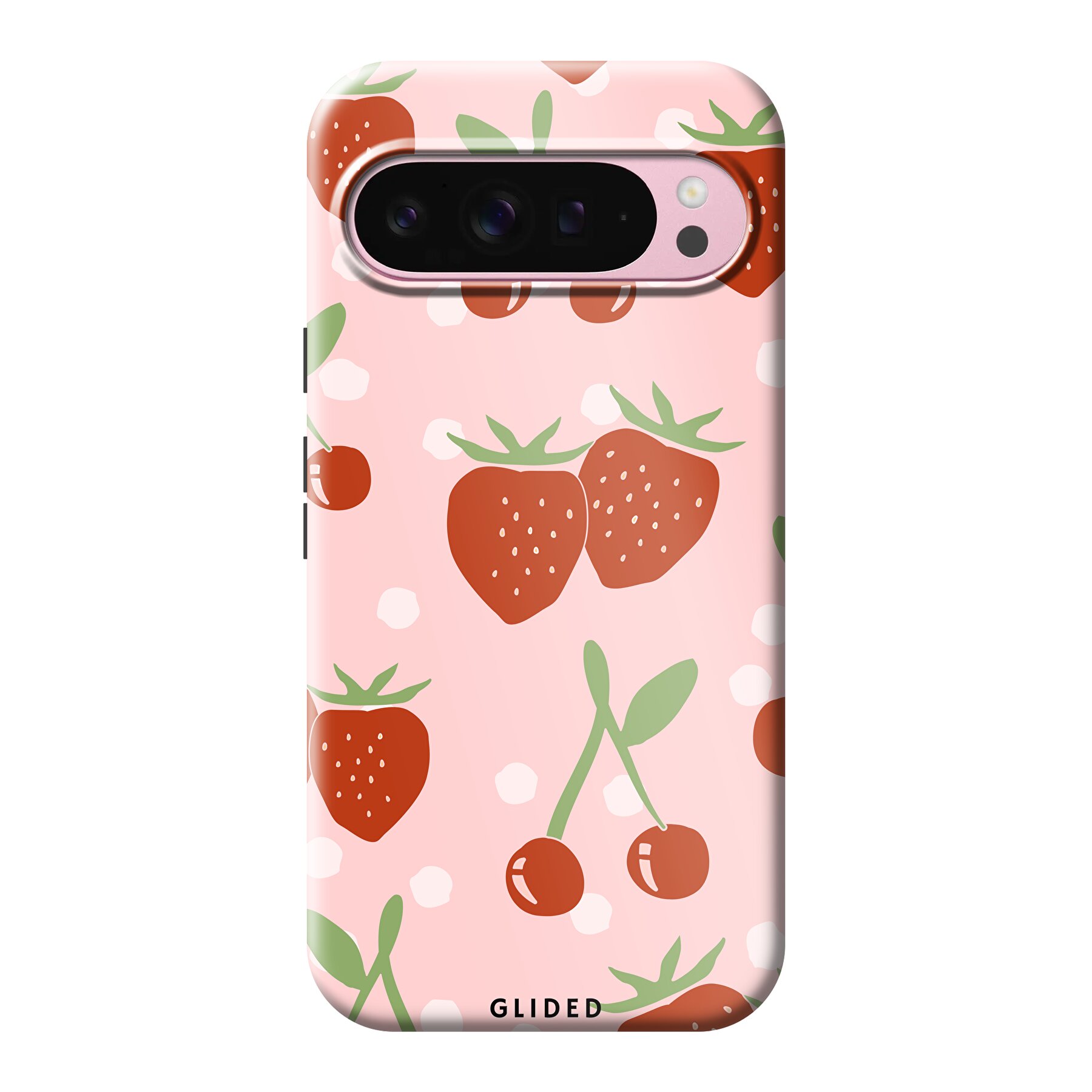 Produktbild Cherry meets Strawberry - Pixel 9 Pro XL Handyhülle