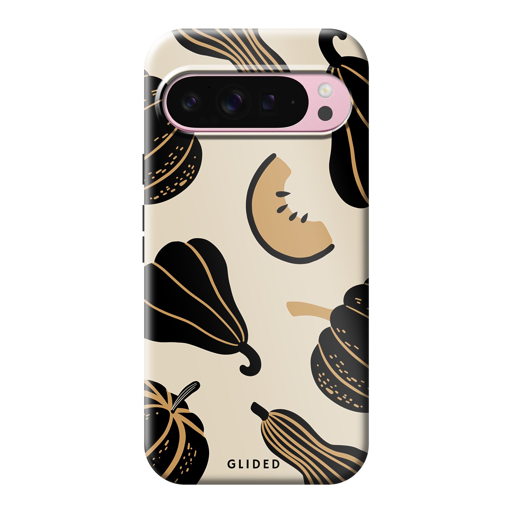 Produktbild Beige and Black Pumpkin - Pixel 9 Pro XL Handyhülle