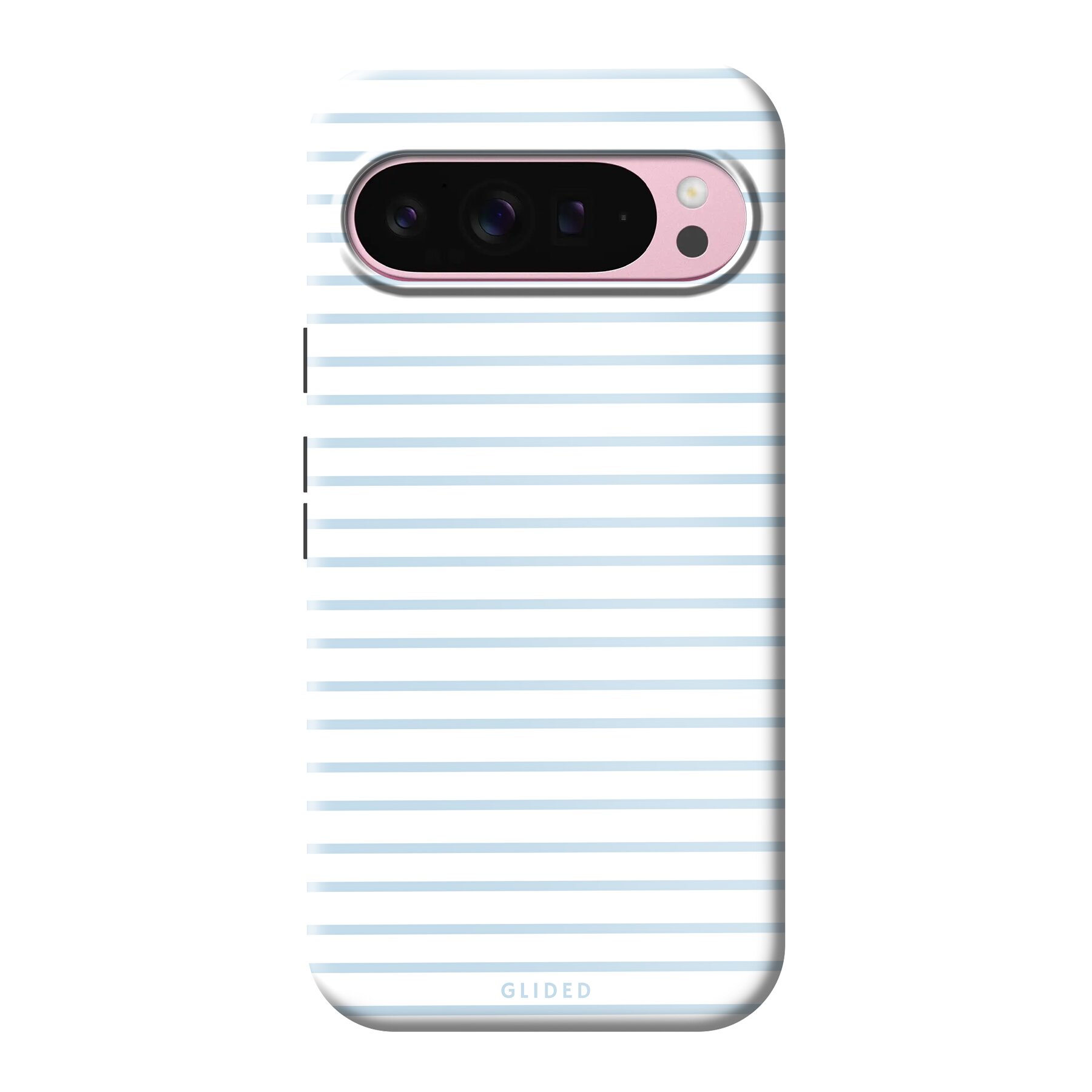 Produktbild Blue & White Stripes - Pixel 9 Pro XL Handyhülle