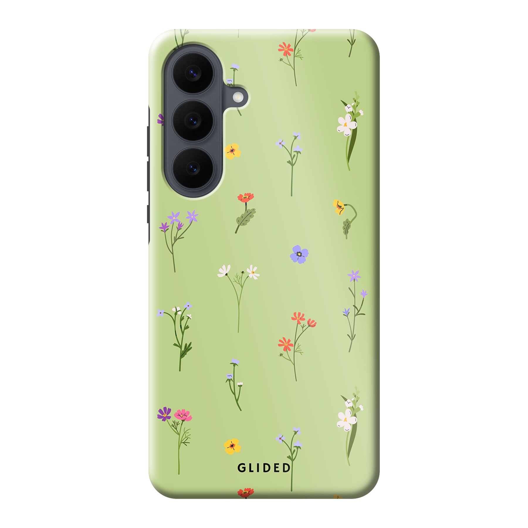 Produktbild Green Floral - Samsung Galaxy S26 FE Handyhülle