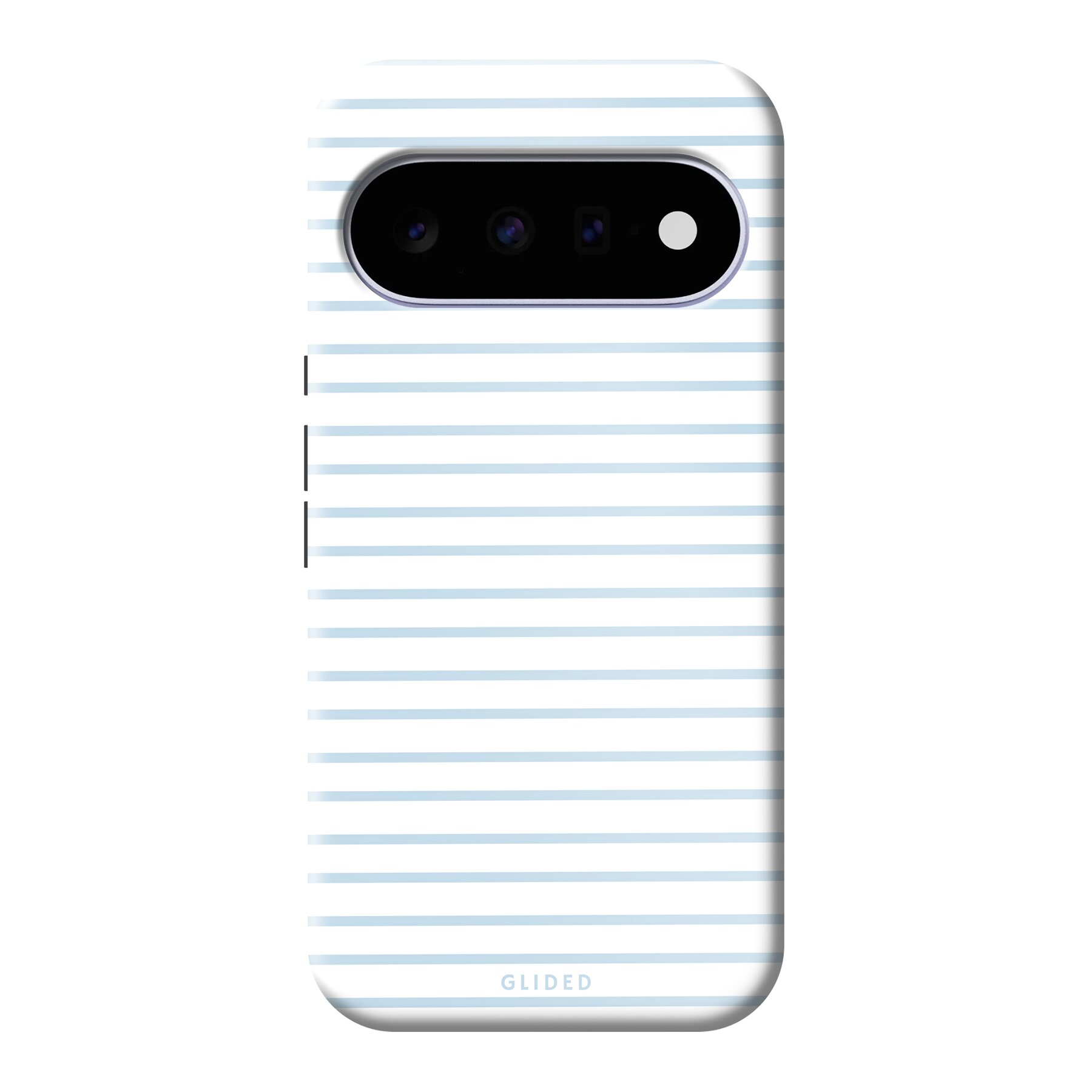 Produktbild Blue & White Stripes - Google Pixel 11 Handyhülle