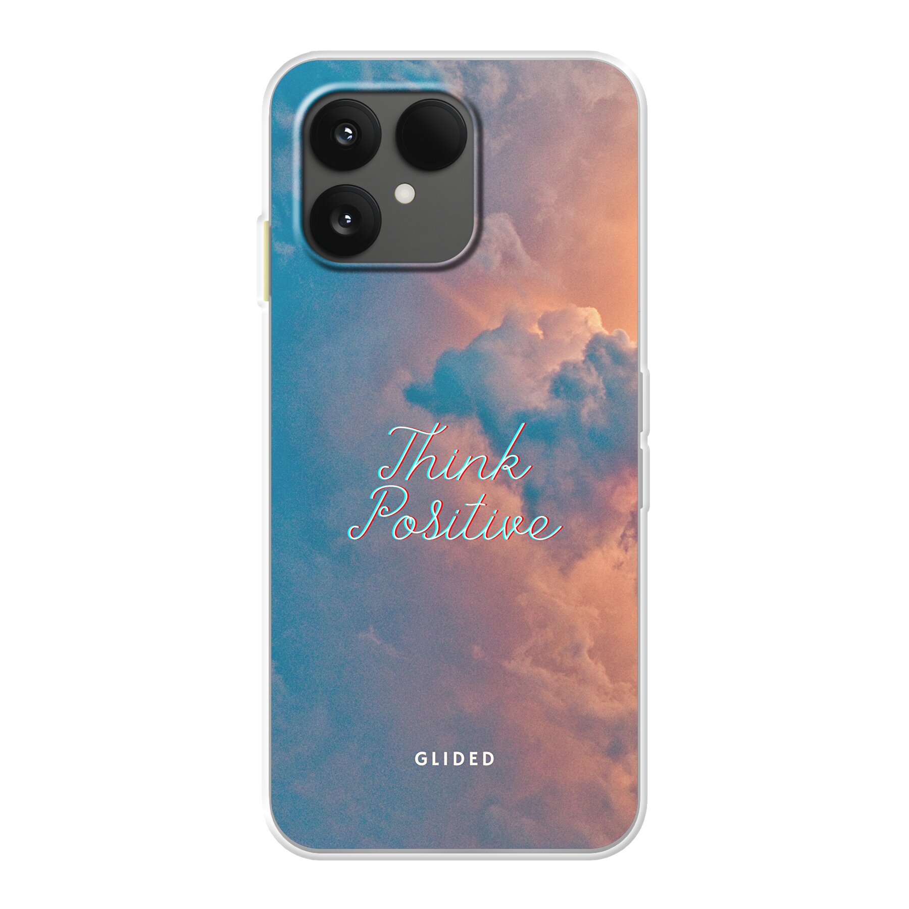 Tuotekuva Think positive - Fairphone 6+ Puhelimen suojakuori