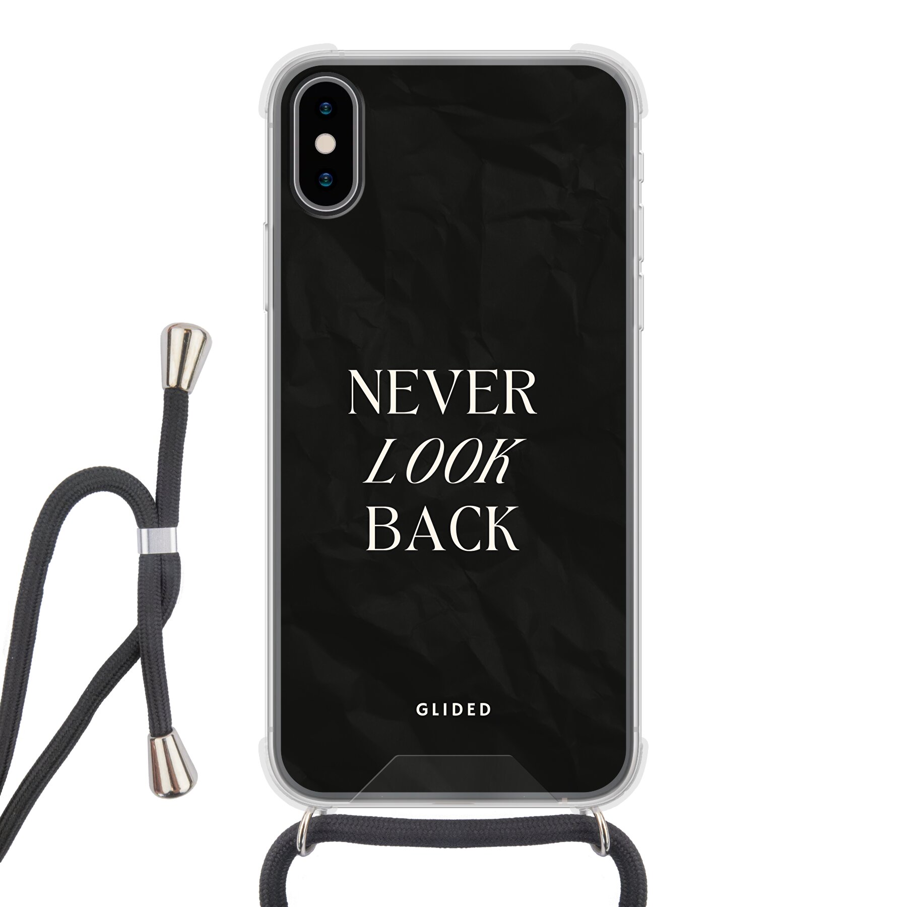 Produktbild Never Back - iPhone X/Xs Handyhülle