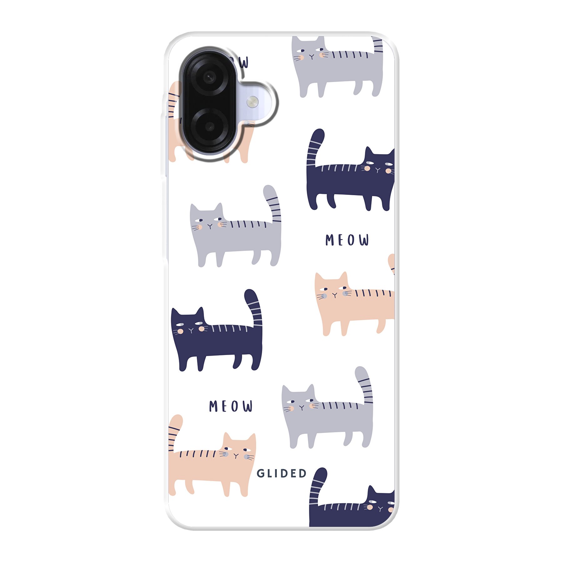 Produktbild Purrfection - Samsung Galaxy A08 Handyhülle