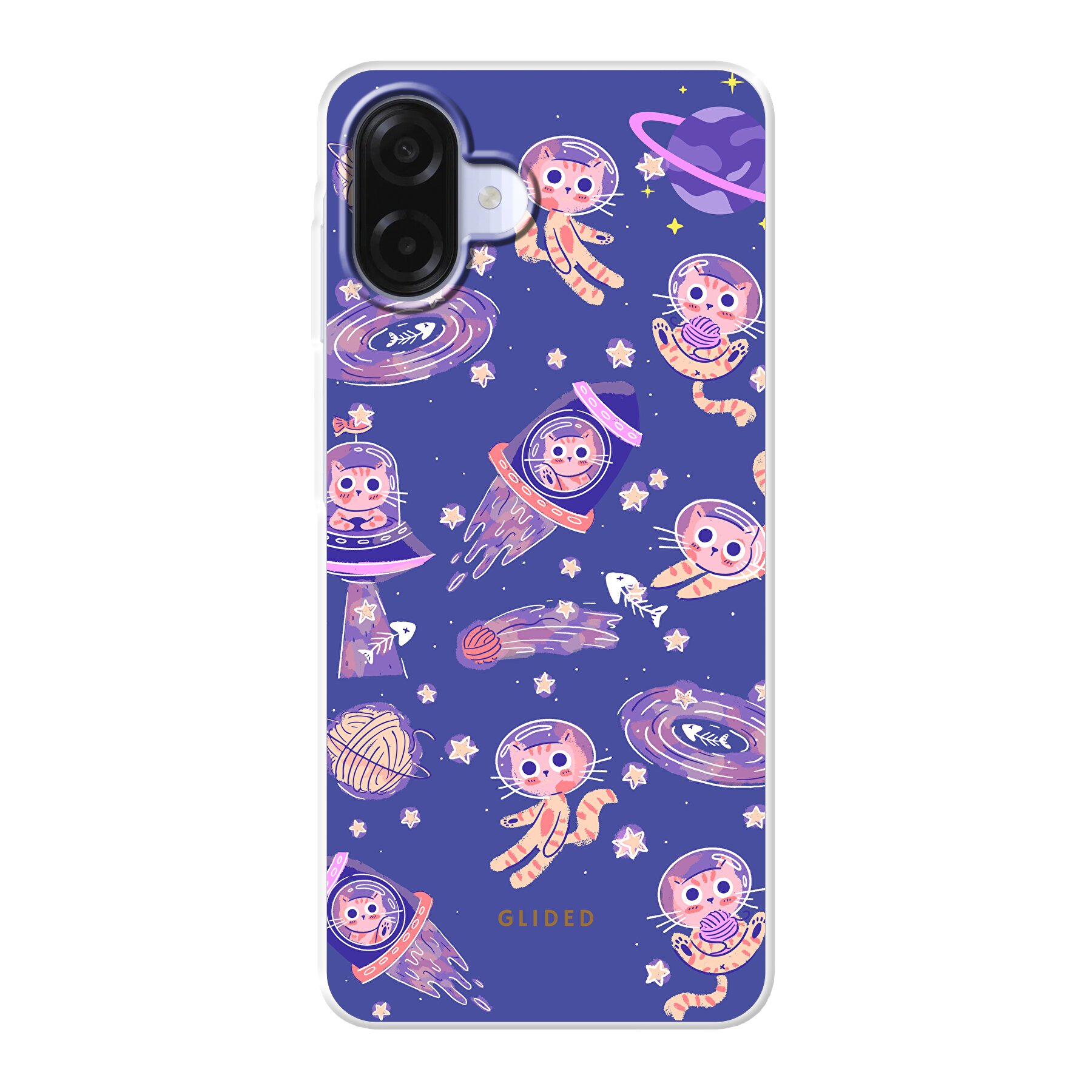 Produktbild Space Cat - Samsung Galaxy A08 Handyhülle