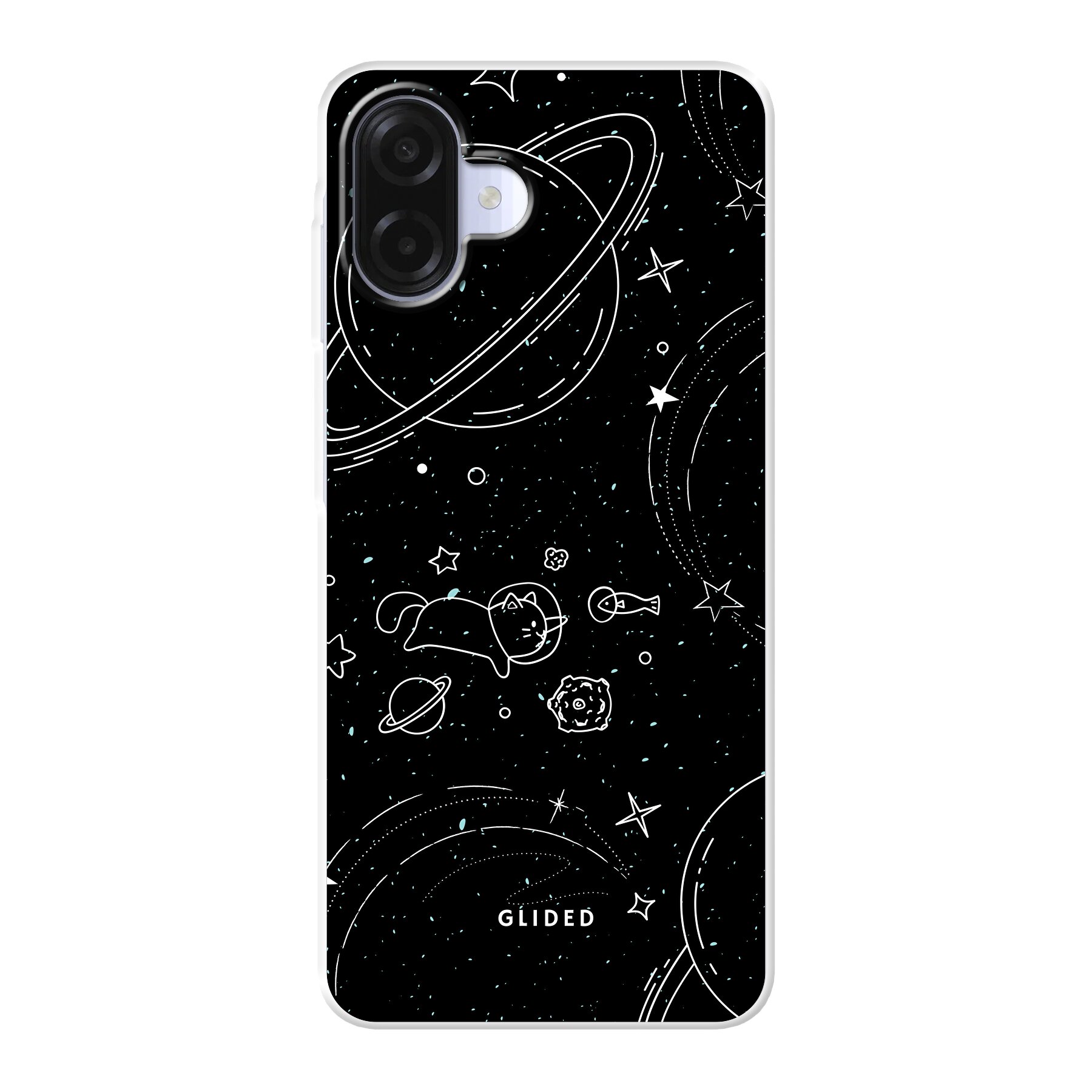 Produktbild Cosmic Cat - Samsung Galaxy A08 Handyhülle