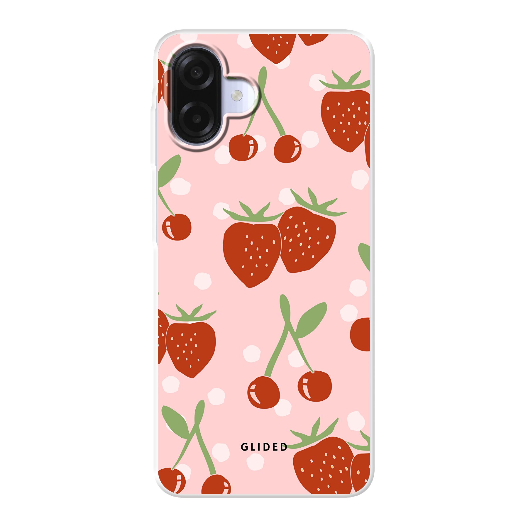 Produktbild Cherry meets Strawberry - Samsung Galaxy A08 Handyhülle
