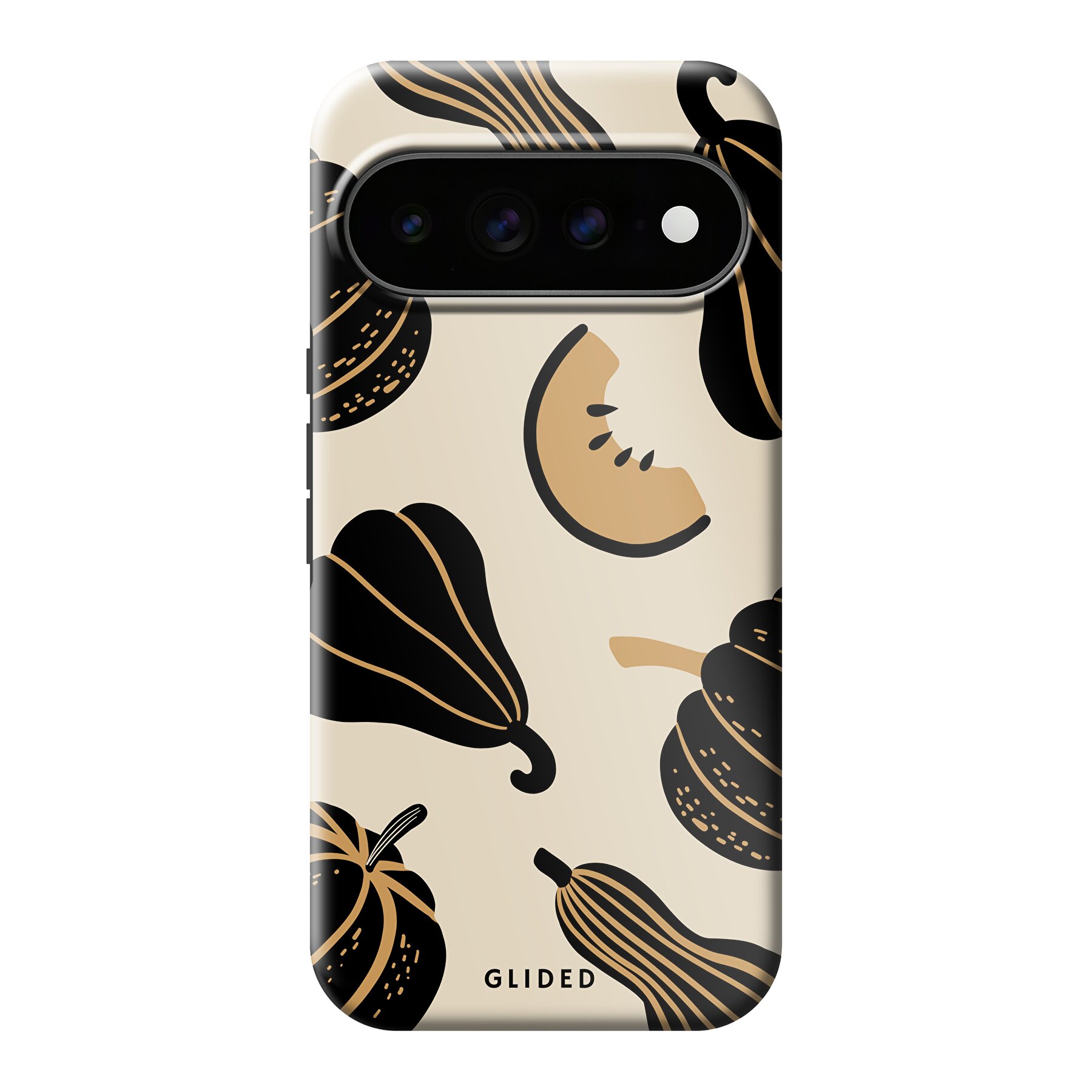 Produktbild Beige and Black Pumpkin - Google Pixel 11 Pro XL Handyhülle
