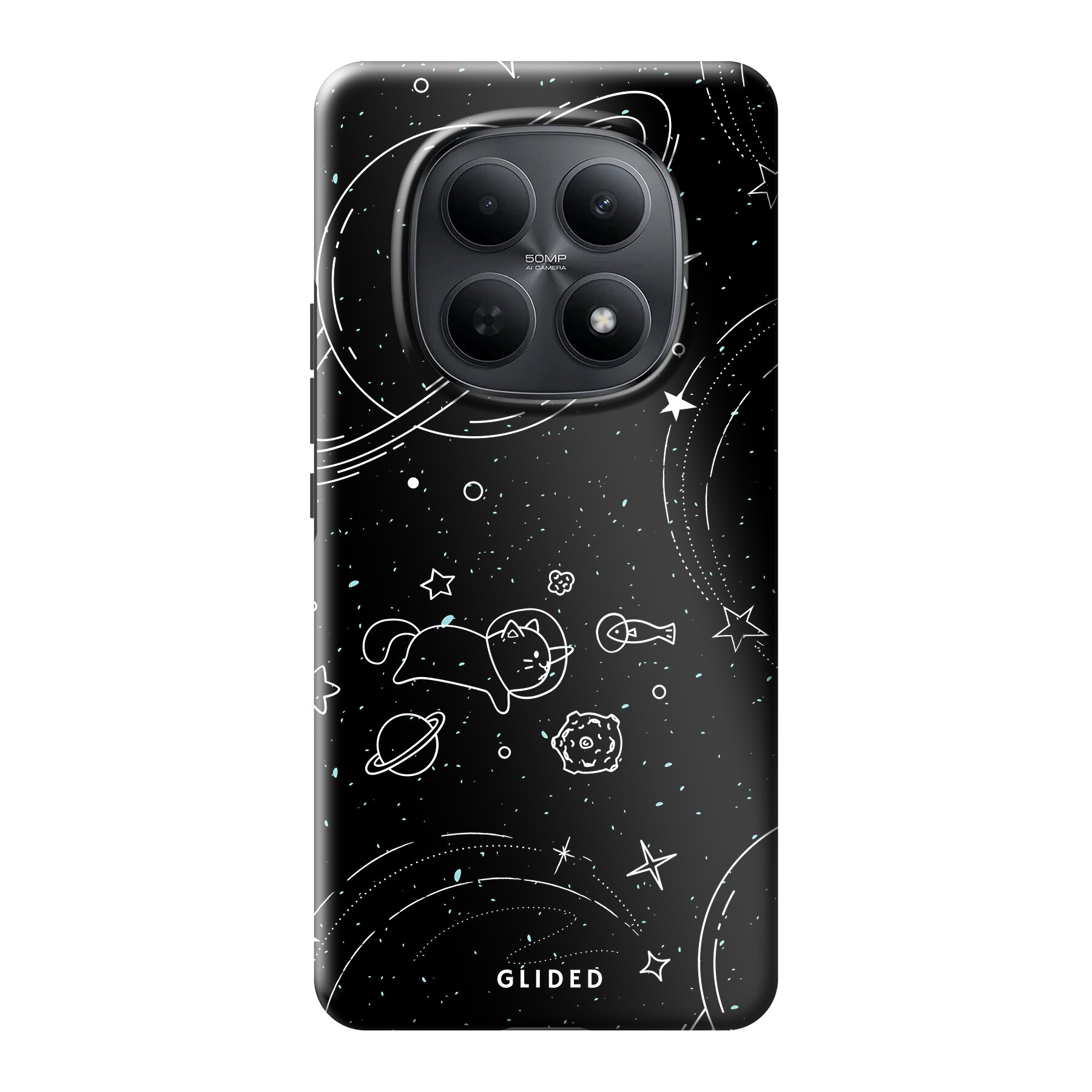 Image du produit Cosmic Cat - Xiaomi Redmi Note 15 5G Coque de téléphone
