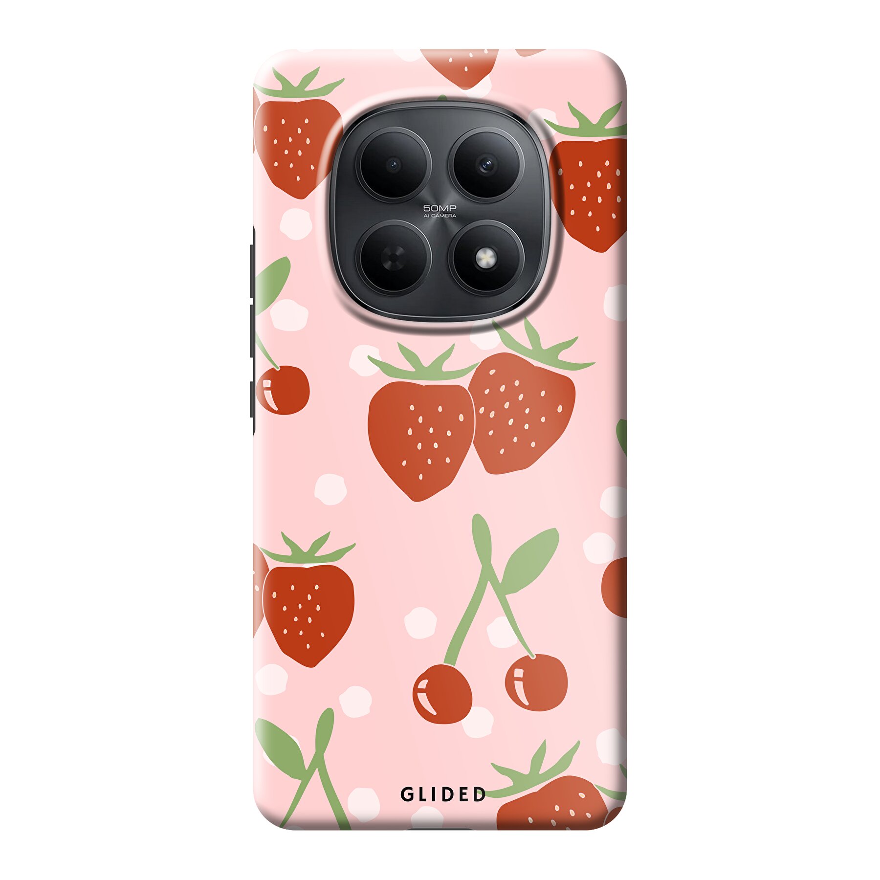 Image du produit Cherry meets Strawberry - Xiaomi Redmi Note 15 5G Coque de téléphone