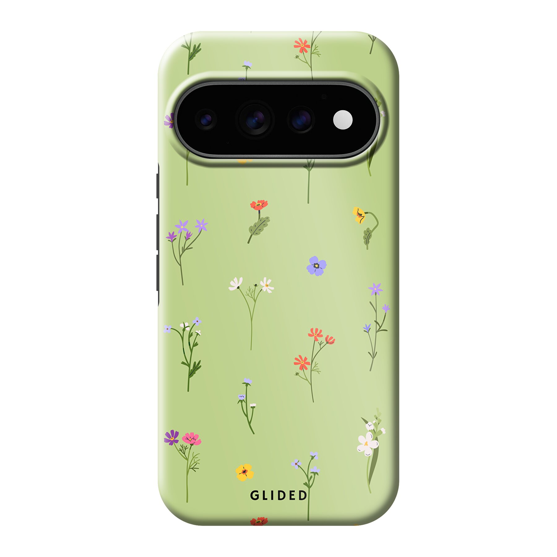 Produktbild Green Floral - Google Pixel 11 Pro Handyhülle
