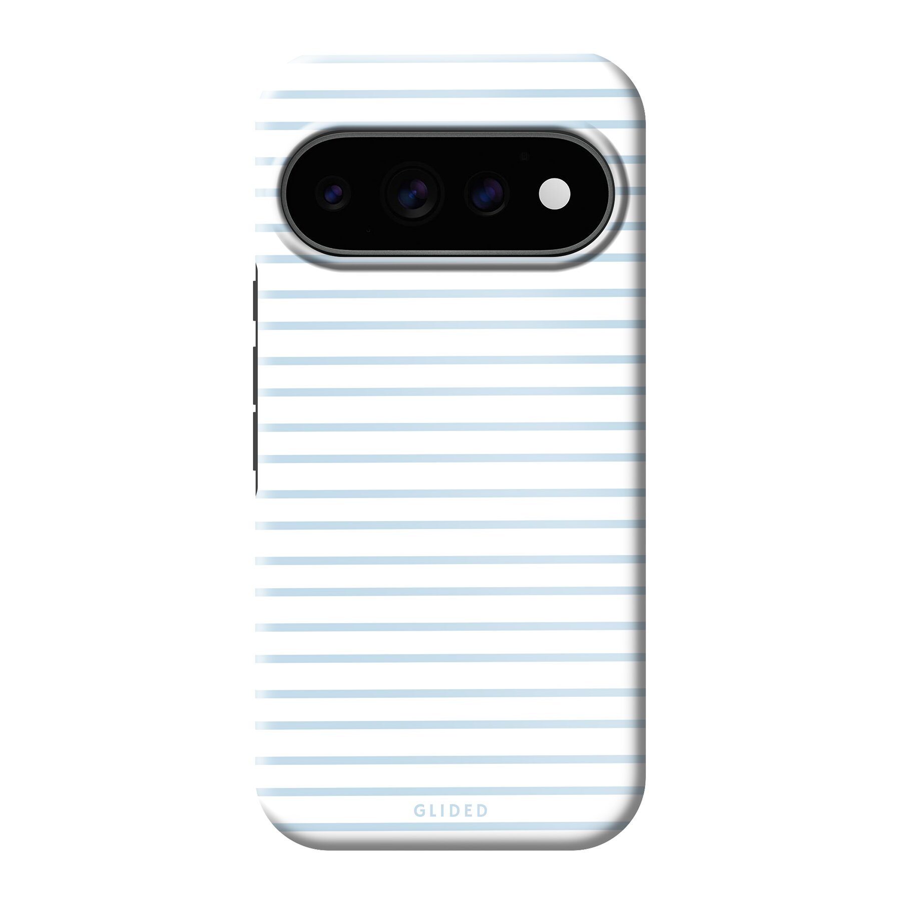 Produktbild Blue & White Stripes - Google Pixel 11 Pro Handyhülle