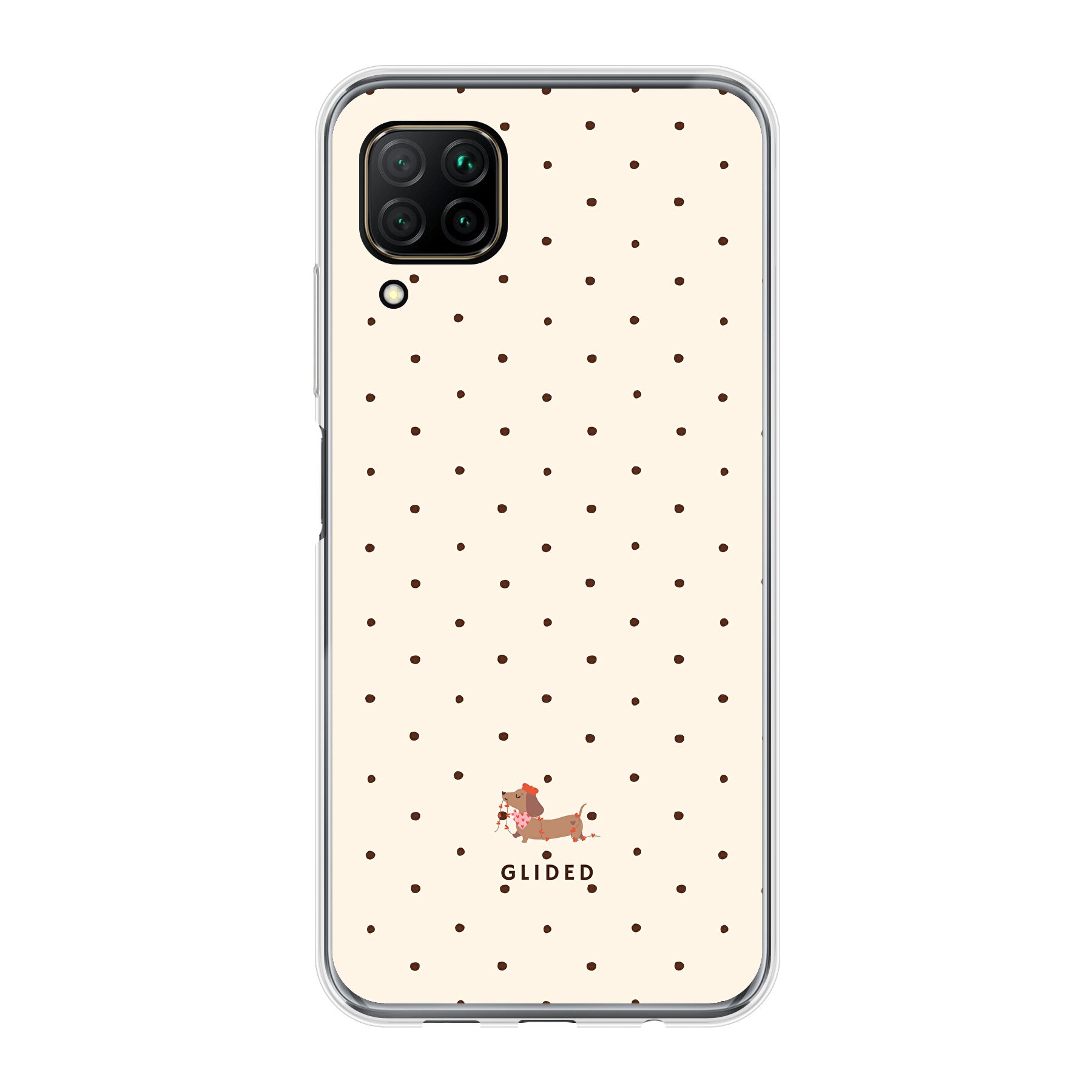 Tuotekuva French Puppy - Huawei P40 Lite Puhelimen suojakuori