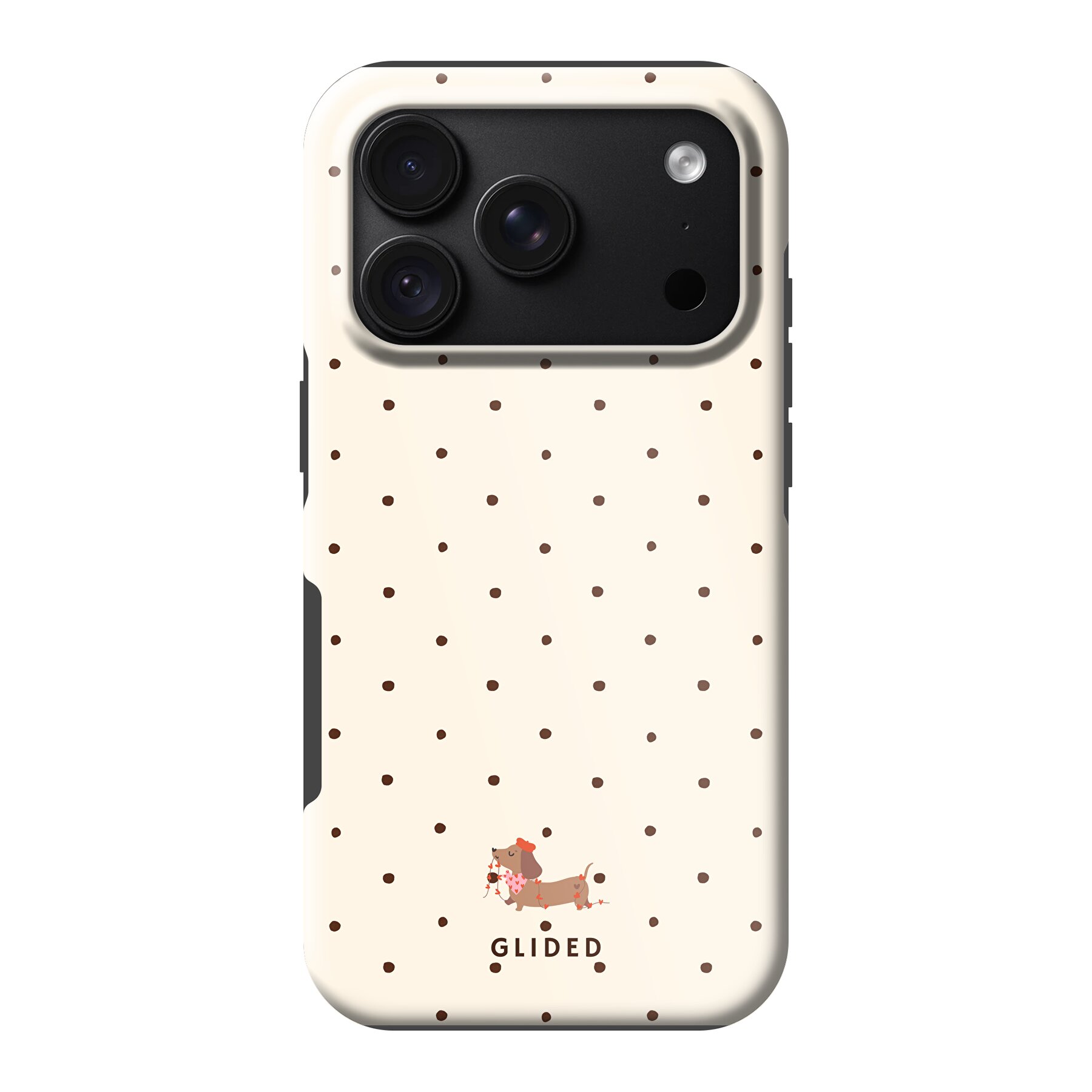 French Puppy - iPhone 18 Pro Handyhülle - Crossbody case mit Band