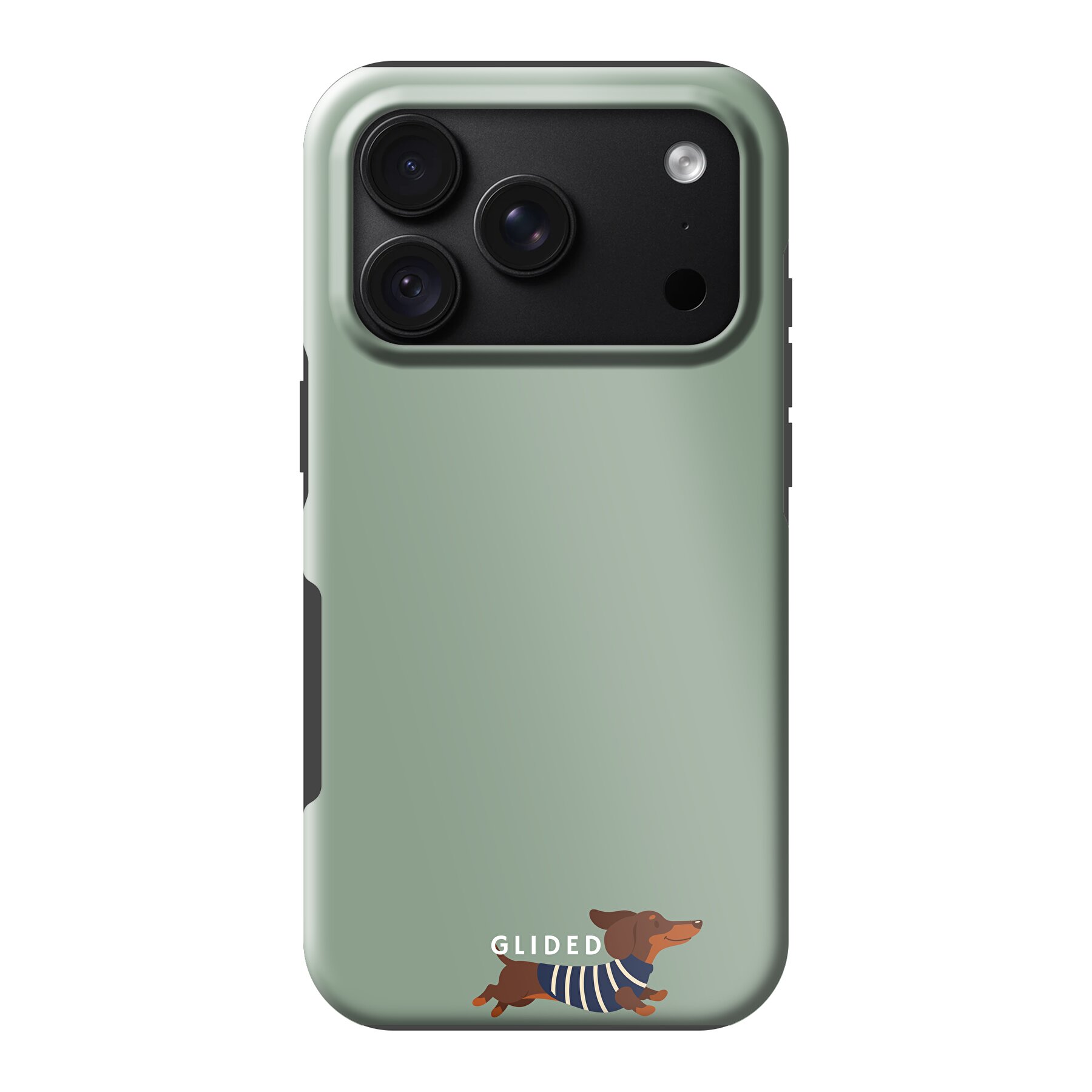 Olive Cuddles - iPhone 18 Pro Handyhülle - Crossbody case mit Band