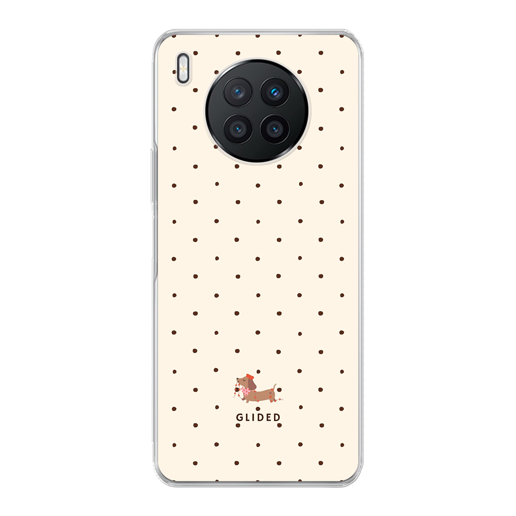 French Puppy - Huawei Nova 8i Handyhülle