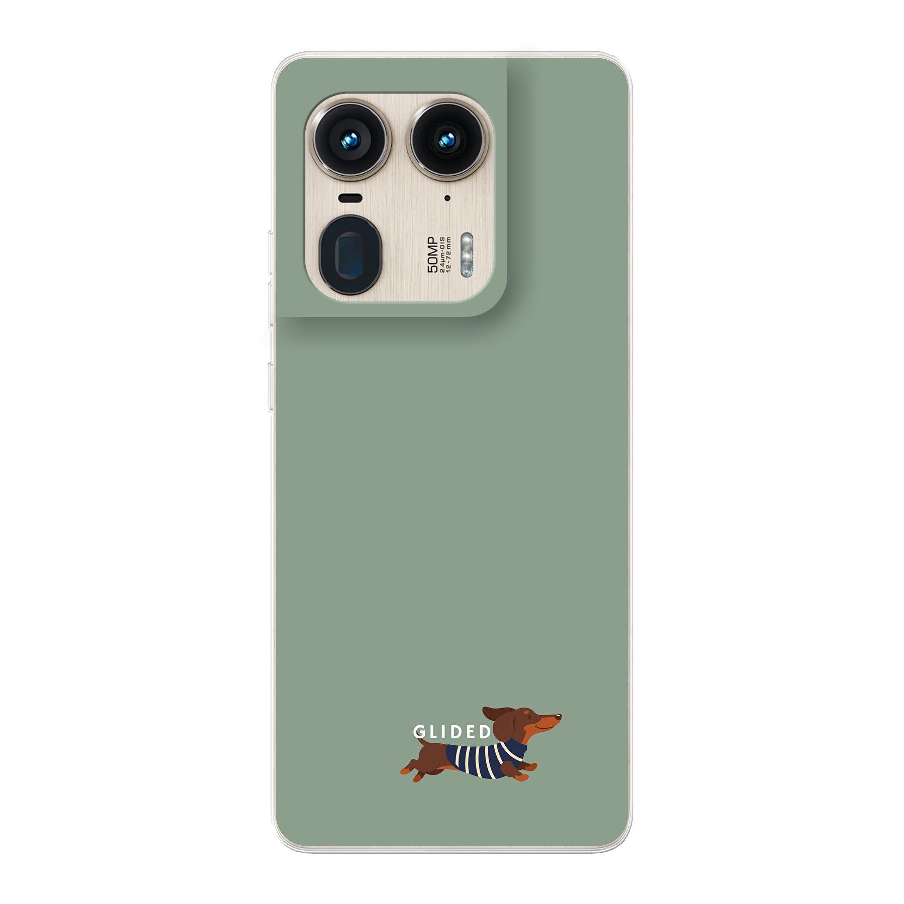 Olive Cuddles - Motorola Moto Edge 50 Ultra Handyhülle
