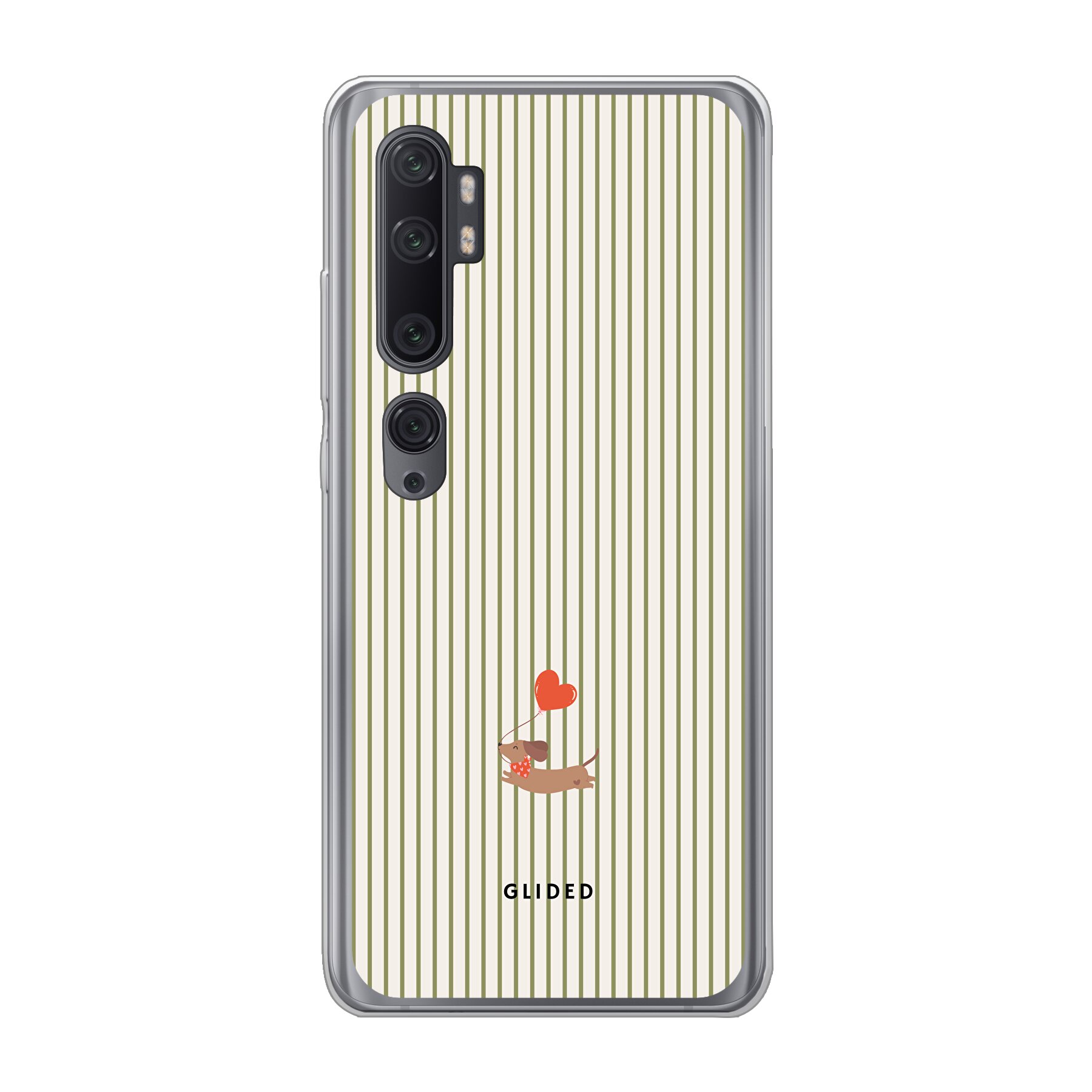Produktbild Paws & Stripes - Xiaomi Mi Note 10 Handyhülle