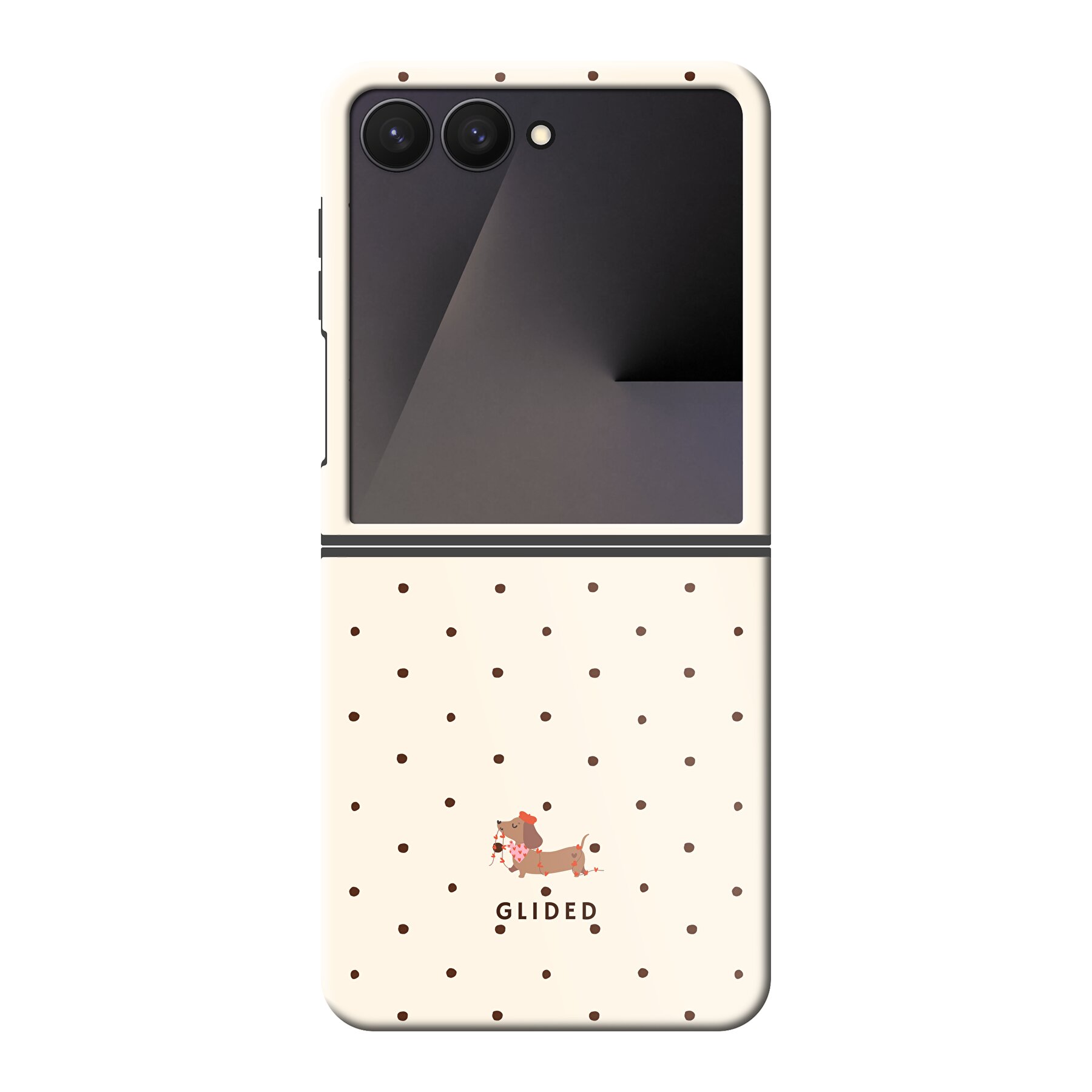 Izdelek slika French Puppy - Samsung Galaxy Z Flip7 Ohišje za telefon