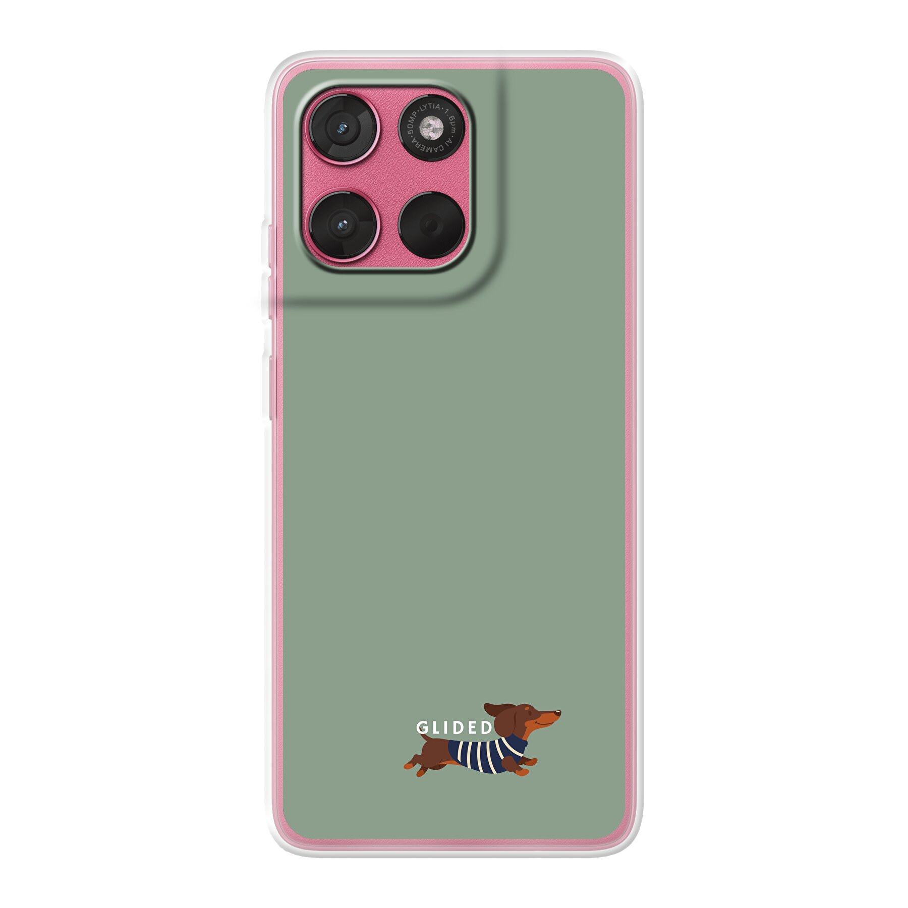 Olive Cuddles - Motorola Moto G57 Handyhülle