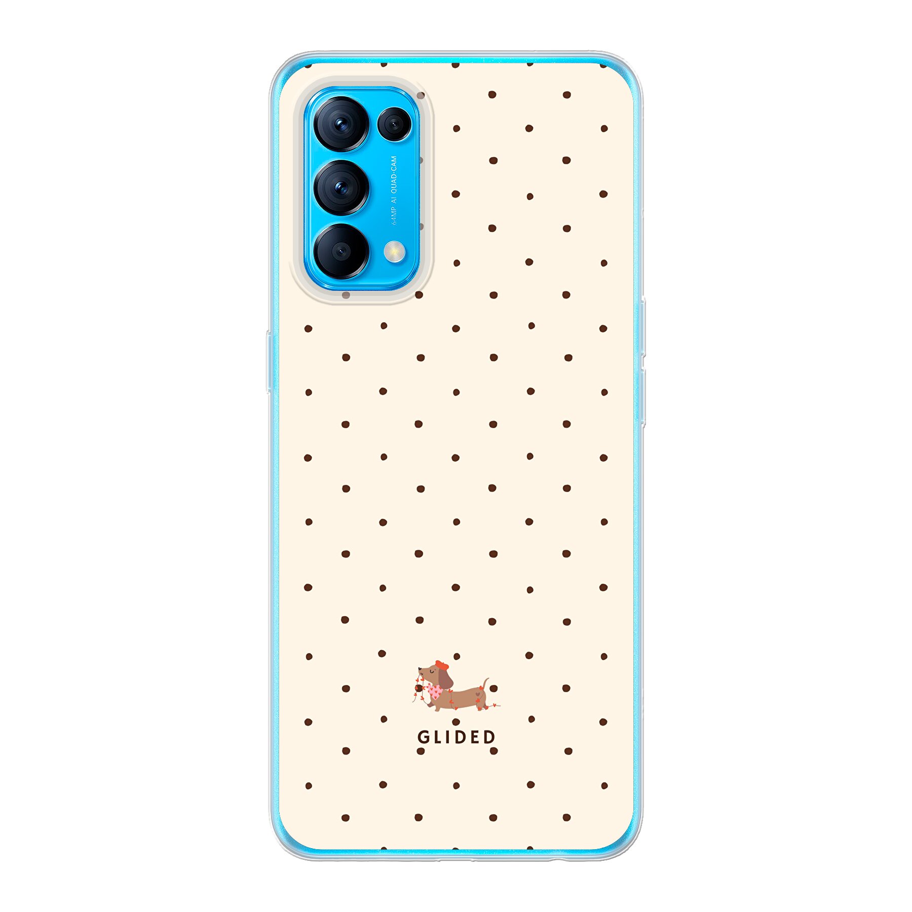 Produktbild French Puppy - Oppo Find X3 Lite Handyhülle