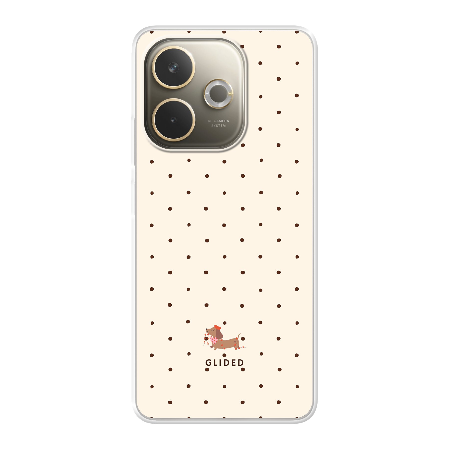 Produktbild French Puppy - Oppo A5 Pro Handyhülle