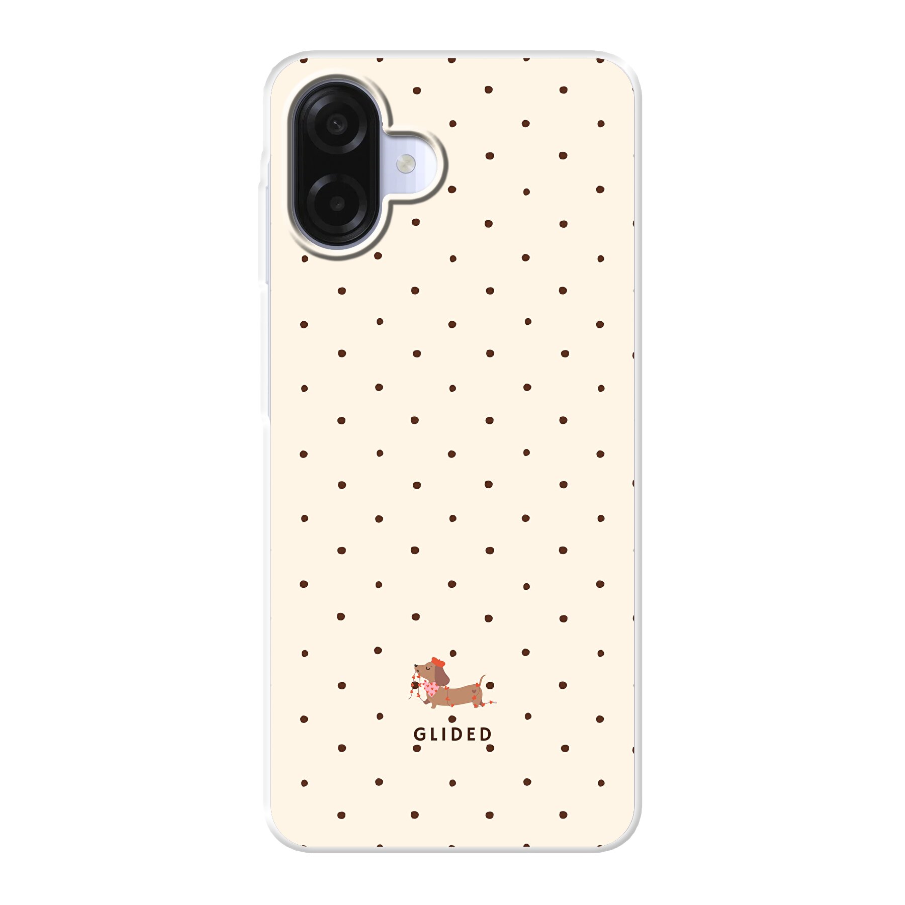 Produktbild French Puppy - Samsung Galaxy A08 Handyhülle