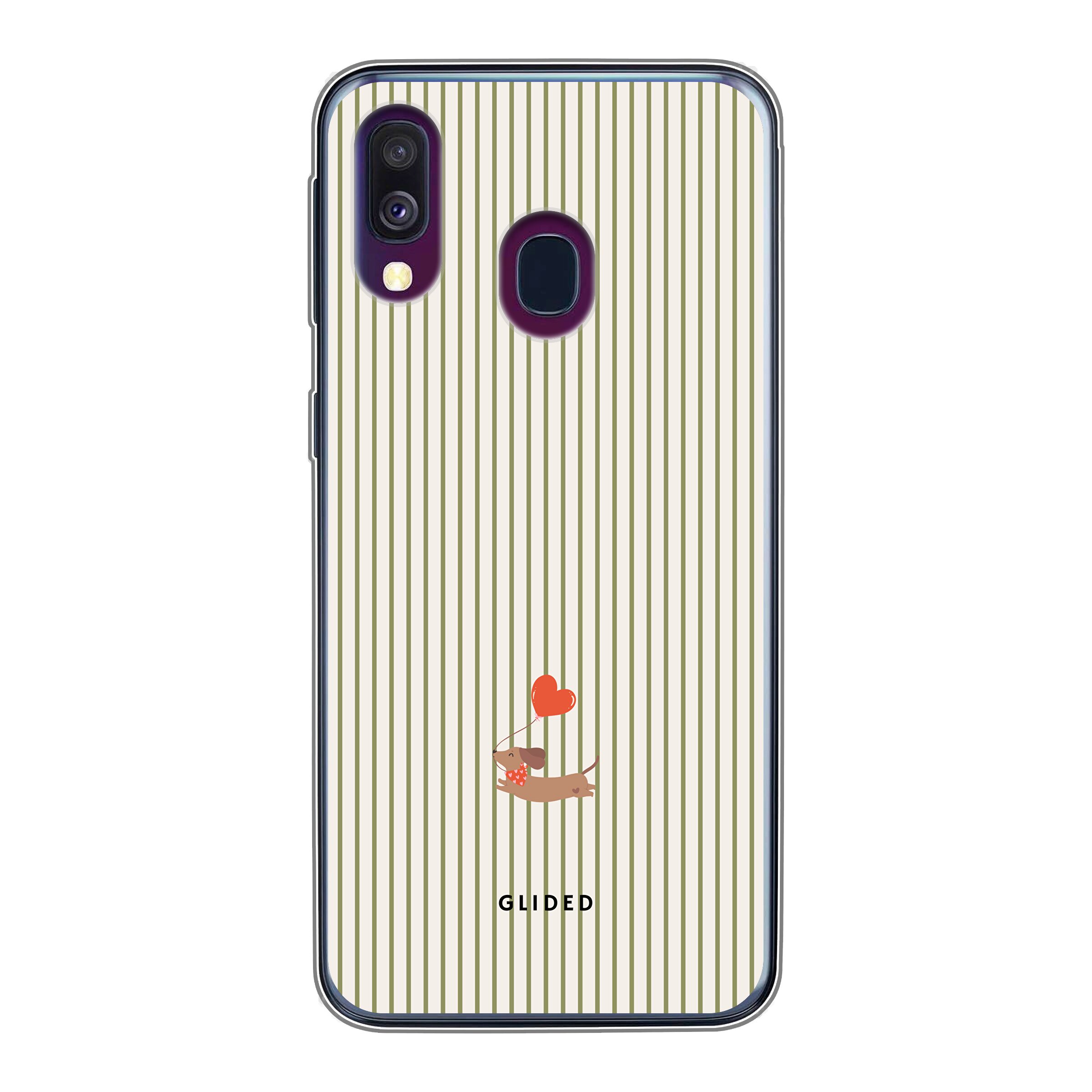 Paws & Stripes - Samsung Galaxy A40 Handyhülle