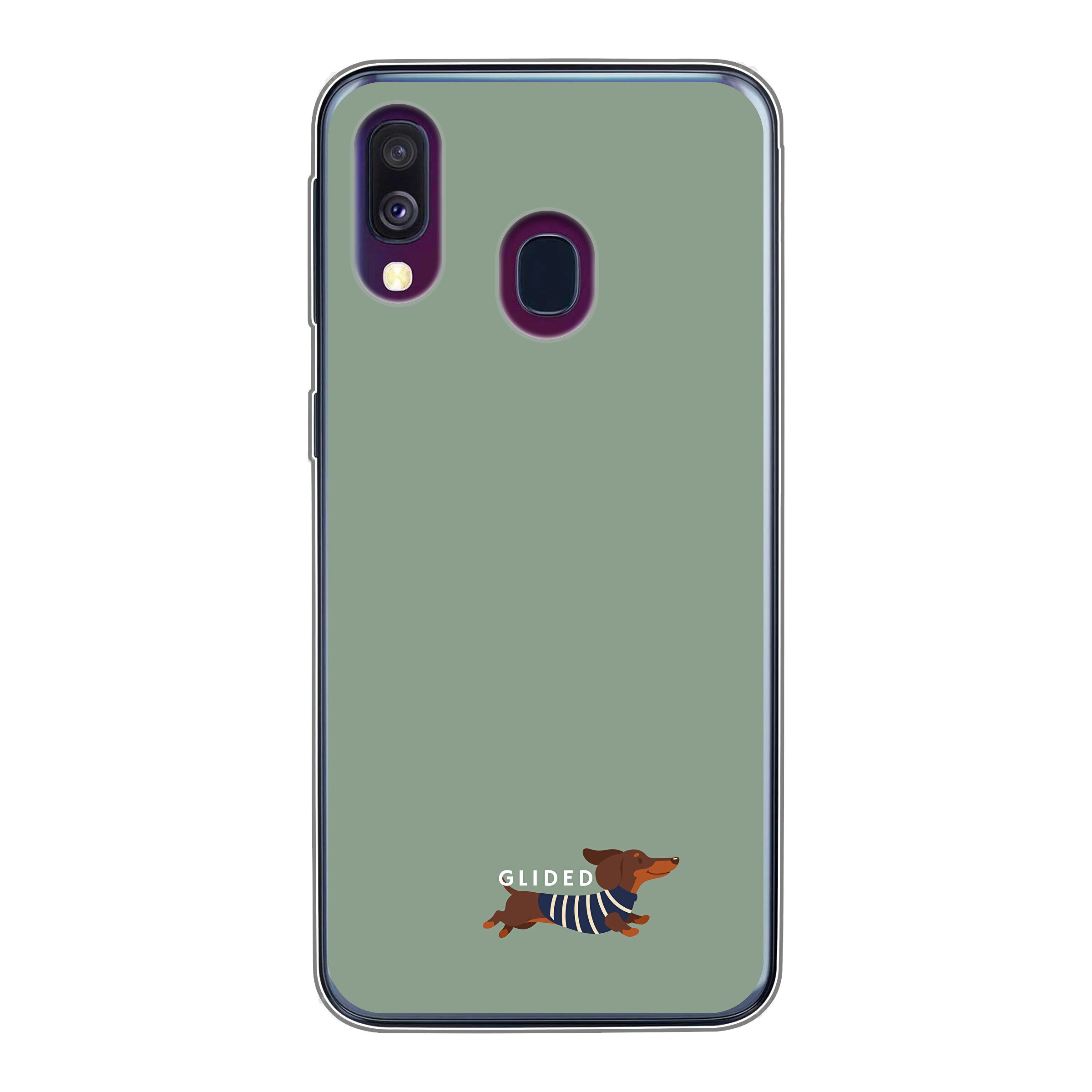 Olive Cuddles - Samsung Galaxy A40 Handyhülle