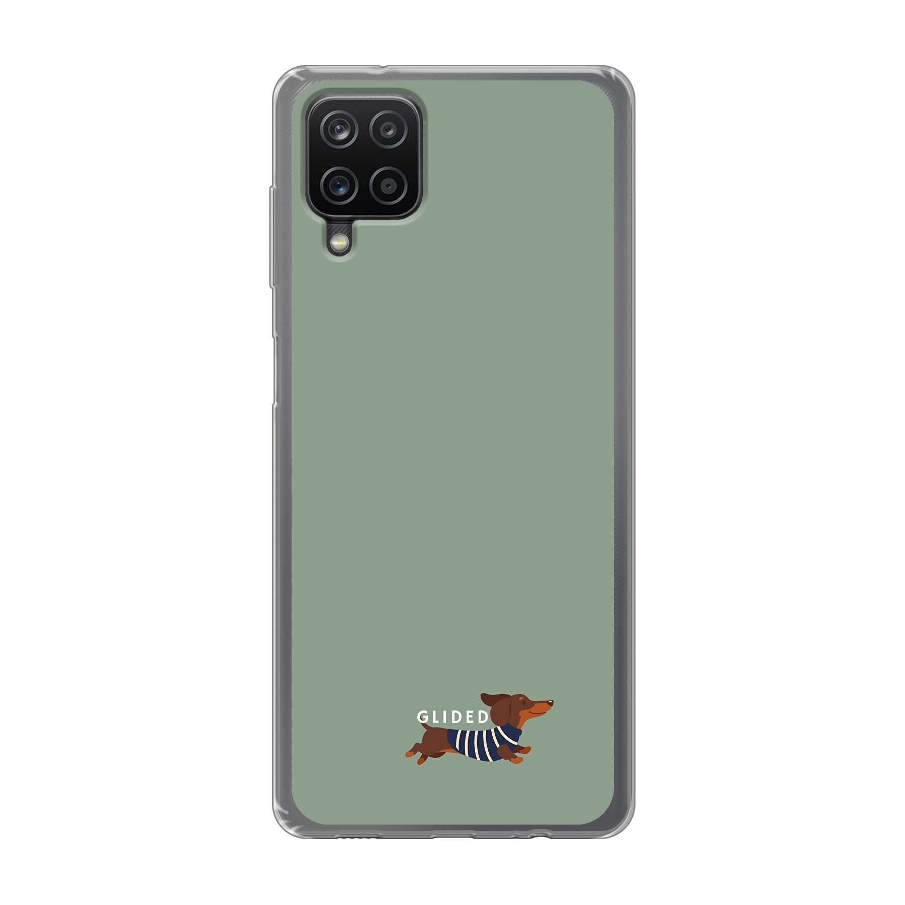 Olive Cuddles - Samsung Galaxy A12 Handyhülle