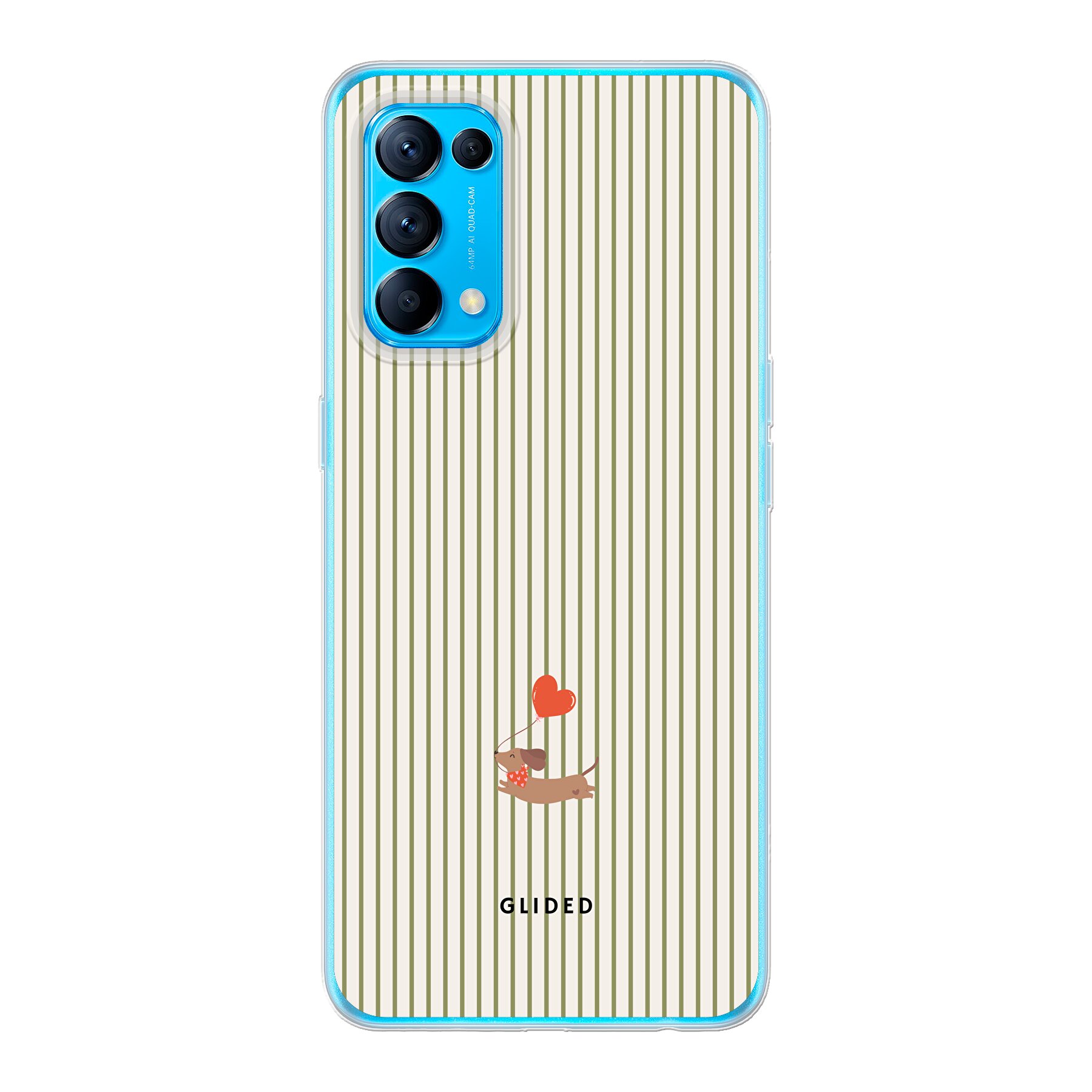 Produktbild Paws & Stripes - Oppo Reno5 5G Handyhülle