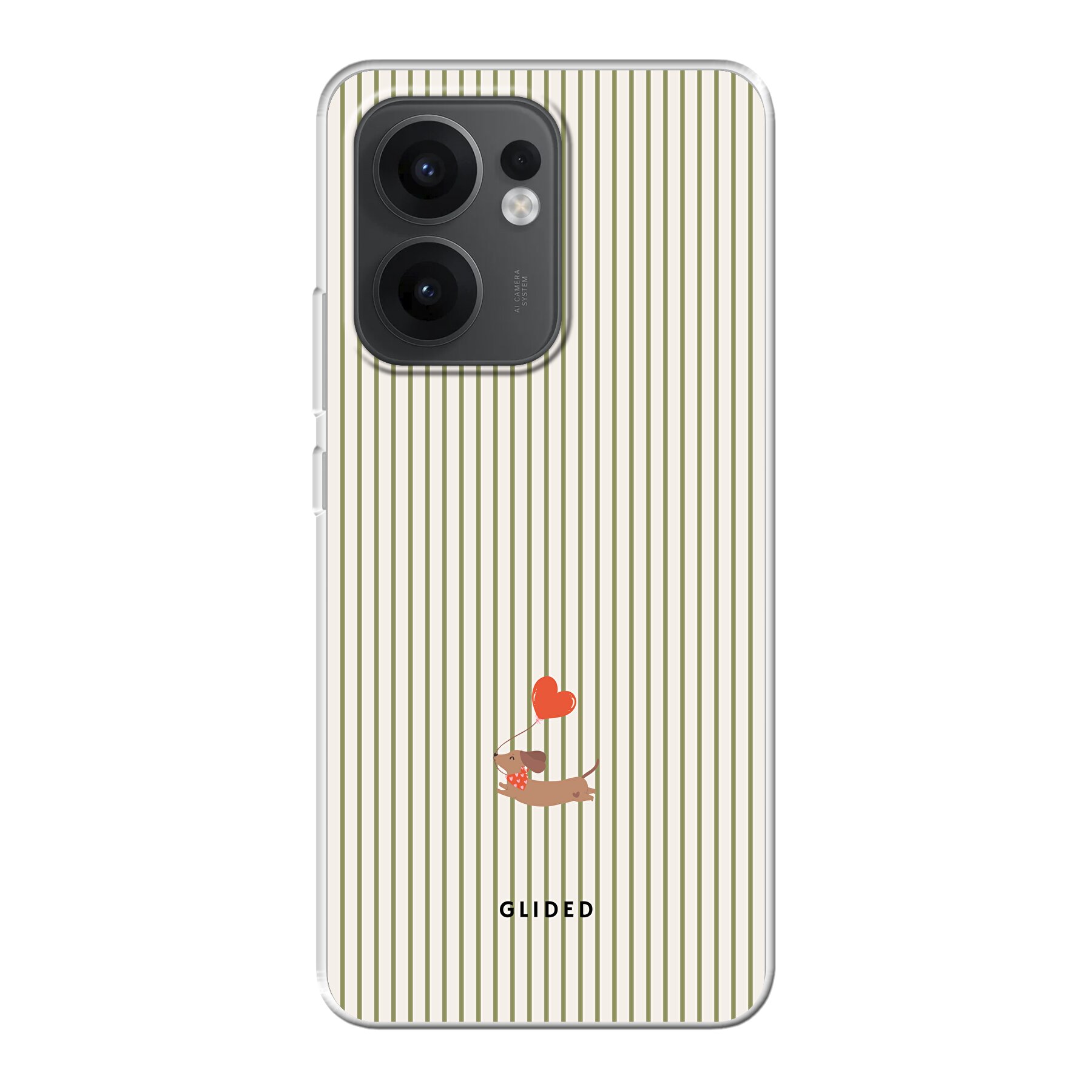 Paws & Stripes - Oppo Reno13 F Handyhülle - Soft case