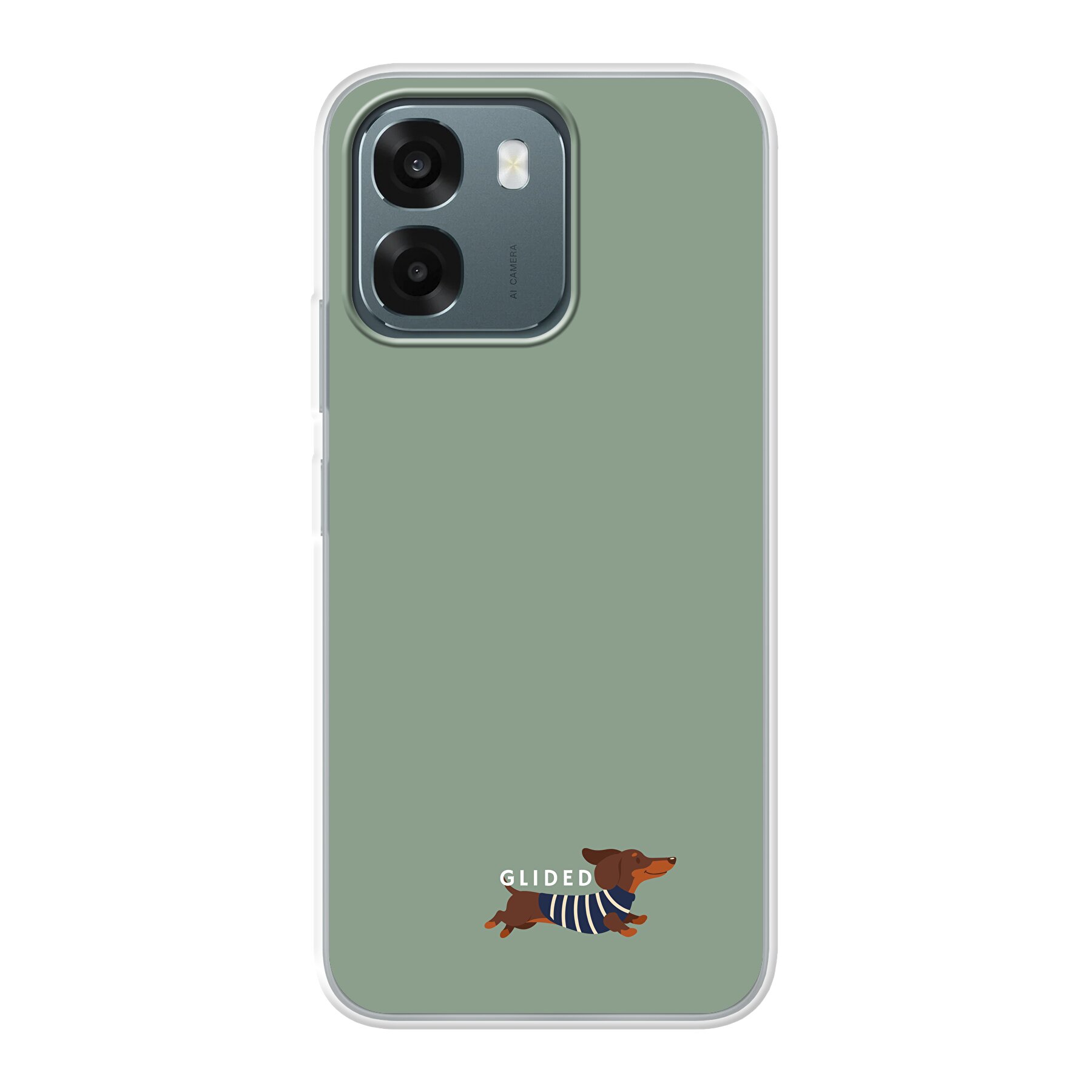 Olive Cuddles - Oppo A6 4G Handyhülle - Soft case