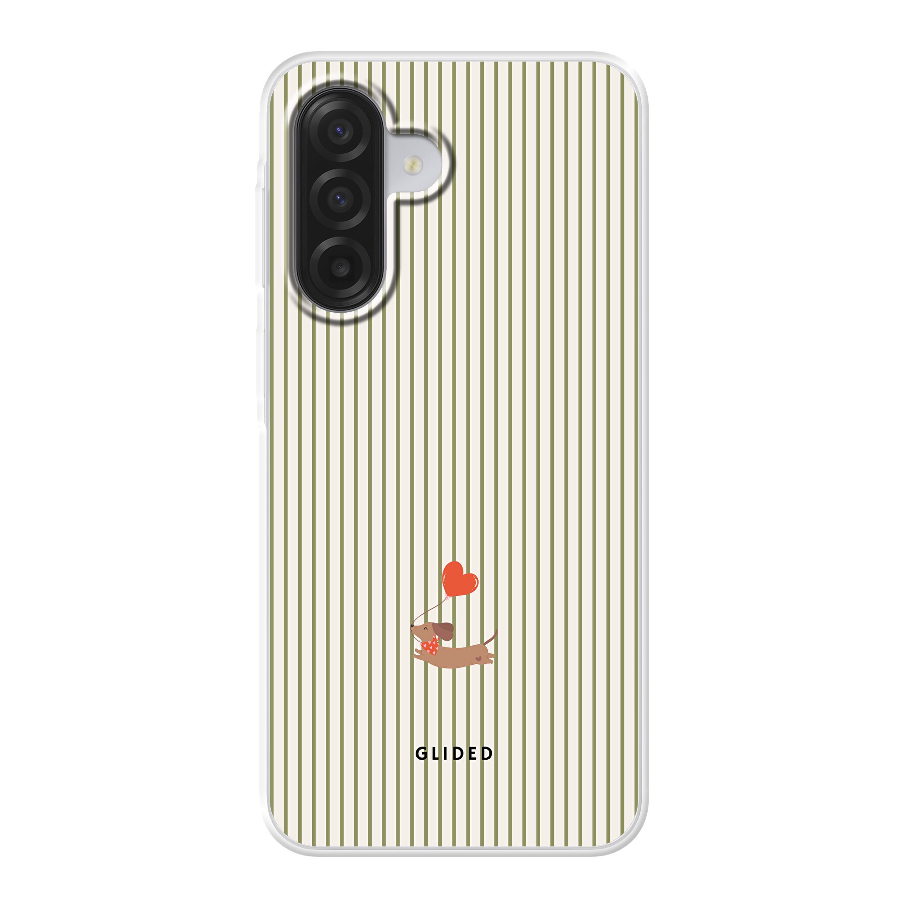 Paws & Stripes - Samsung Galaxy A18 Handyhülle - Crossbody case mit Band