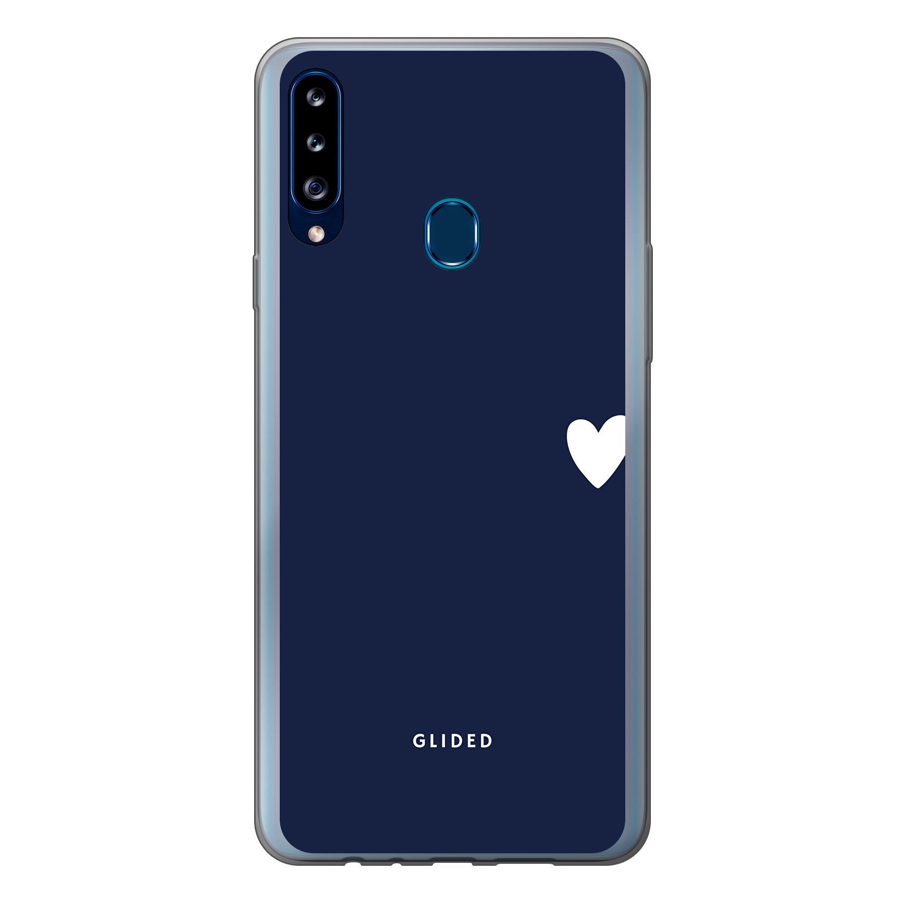 Blue Love - Samsung Galaxy A20s Handyhülle
