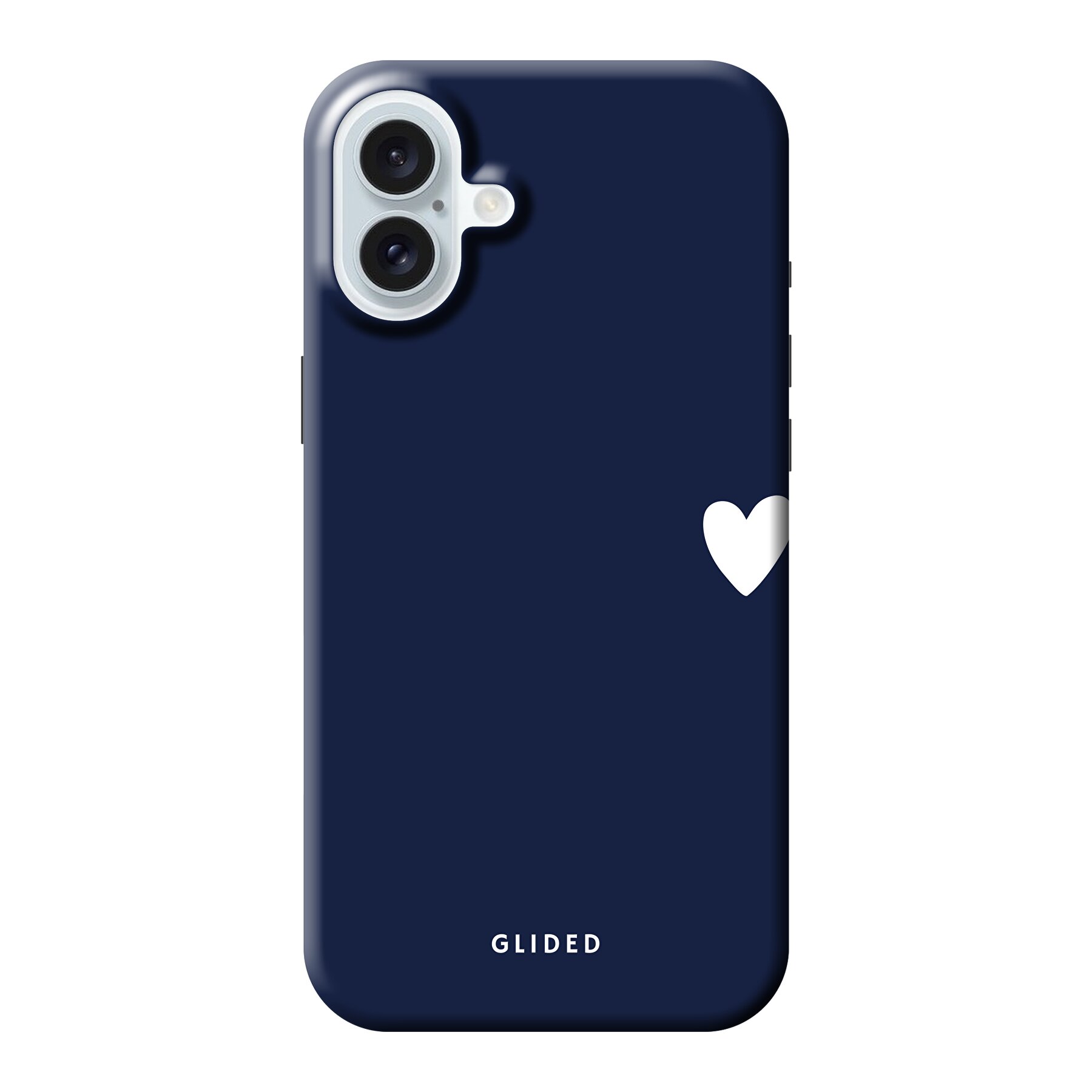 Blue Love - iPhone 16 Plus Handyhülle - Crossbody case mit Band