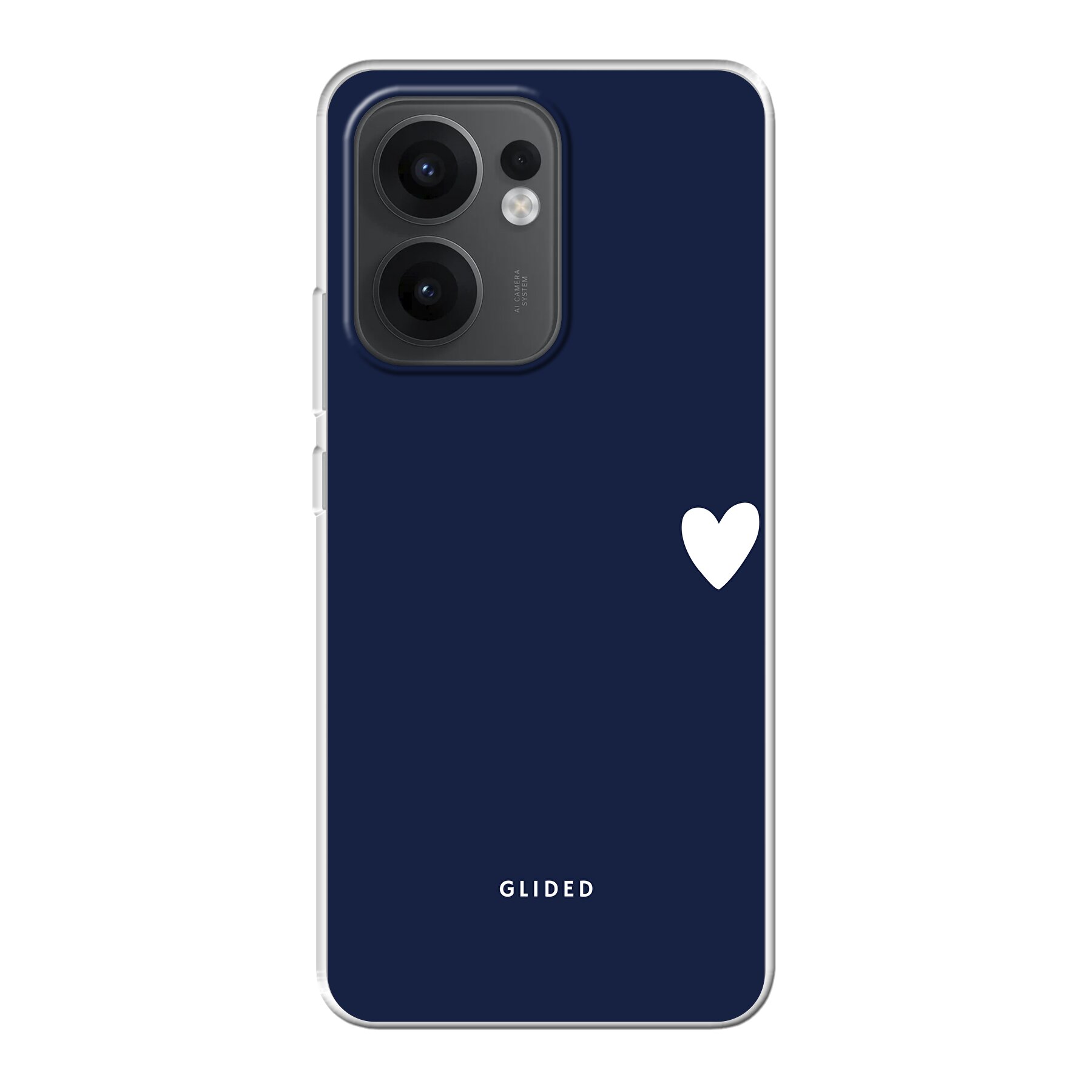 Blue Love - Oppo Reno13 F Handyhülle - Soft case