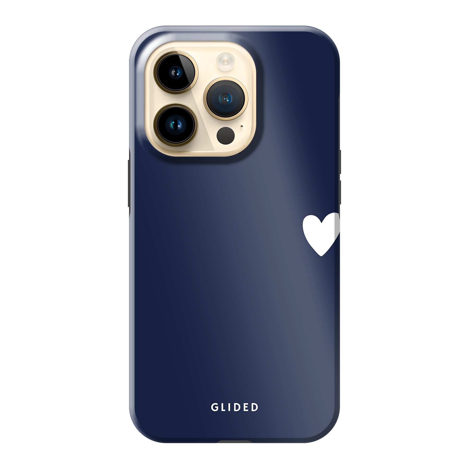 Blue Love - iPhone 14 Pro Handyhülle - Crossbody case mit Band