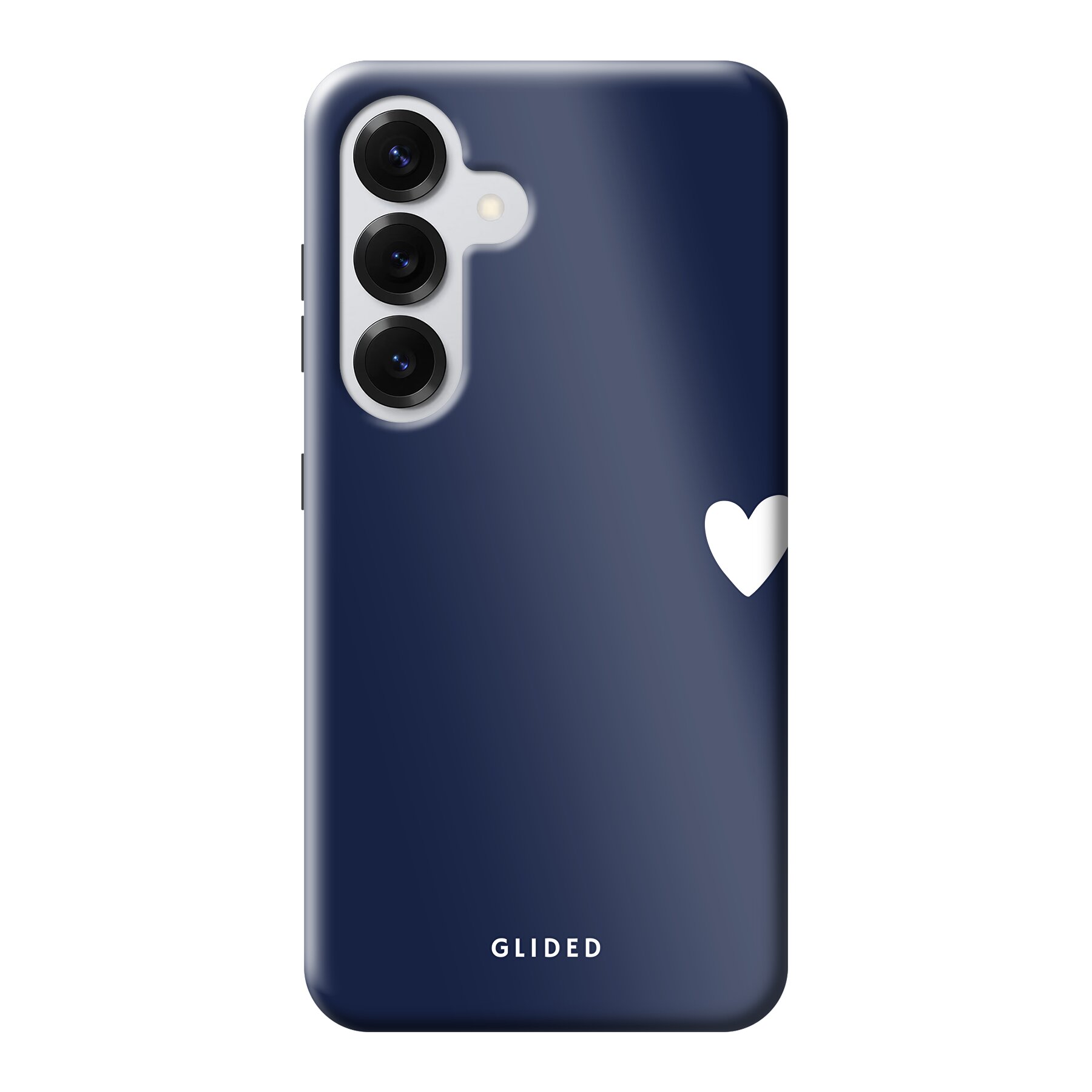 Blue Love - Samsung Galaxy S25 Handyhülle - Crossbody case mit Band