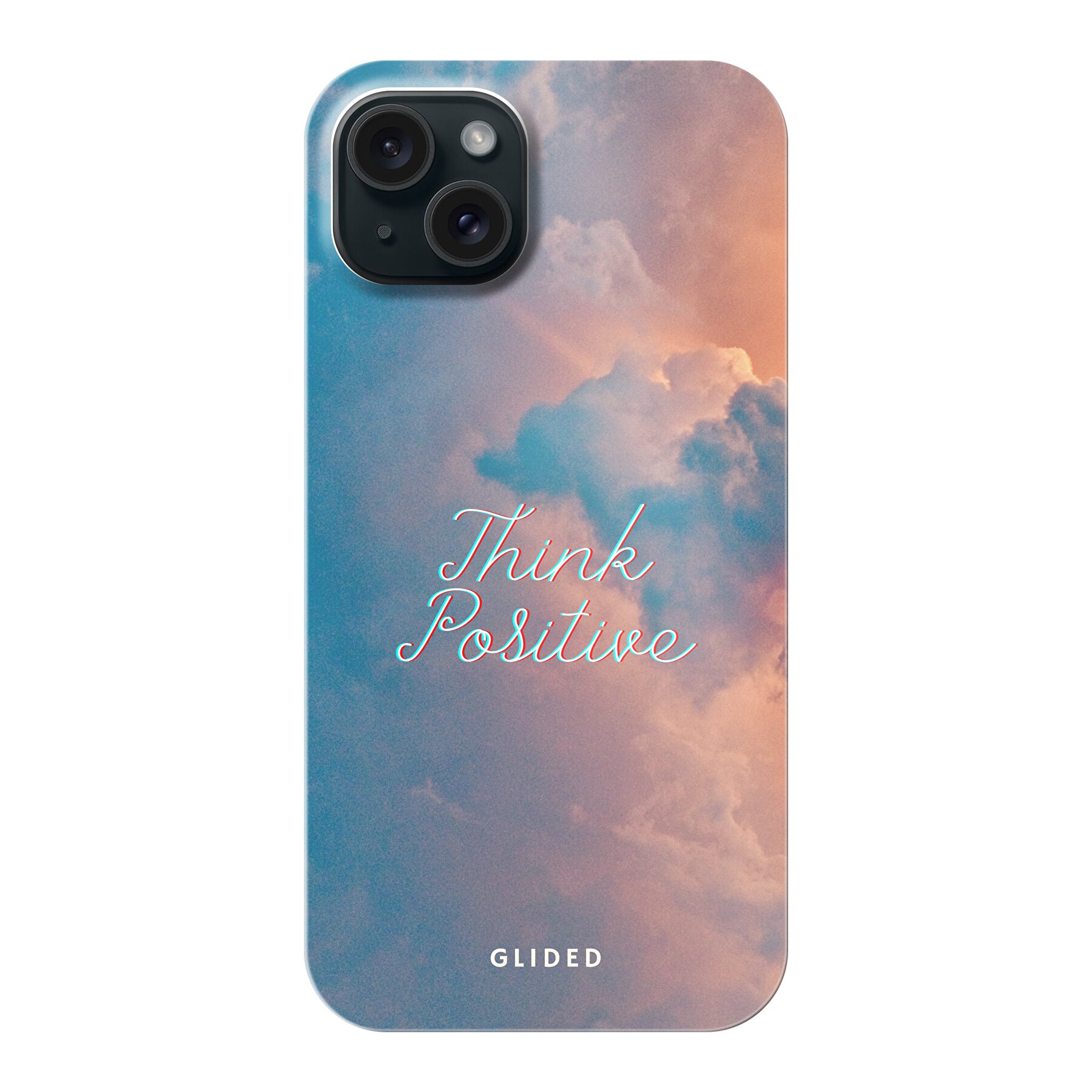 Produktbild Think positive - iPhone 15 Plus Handyhülle