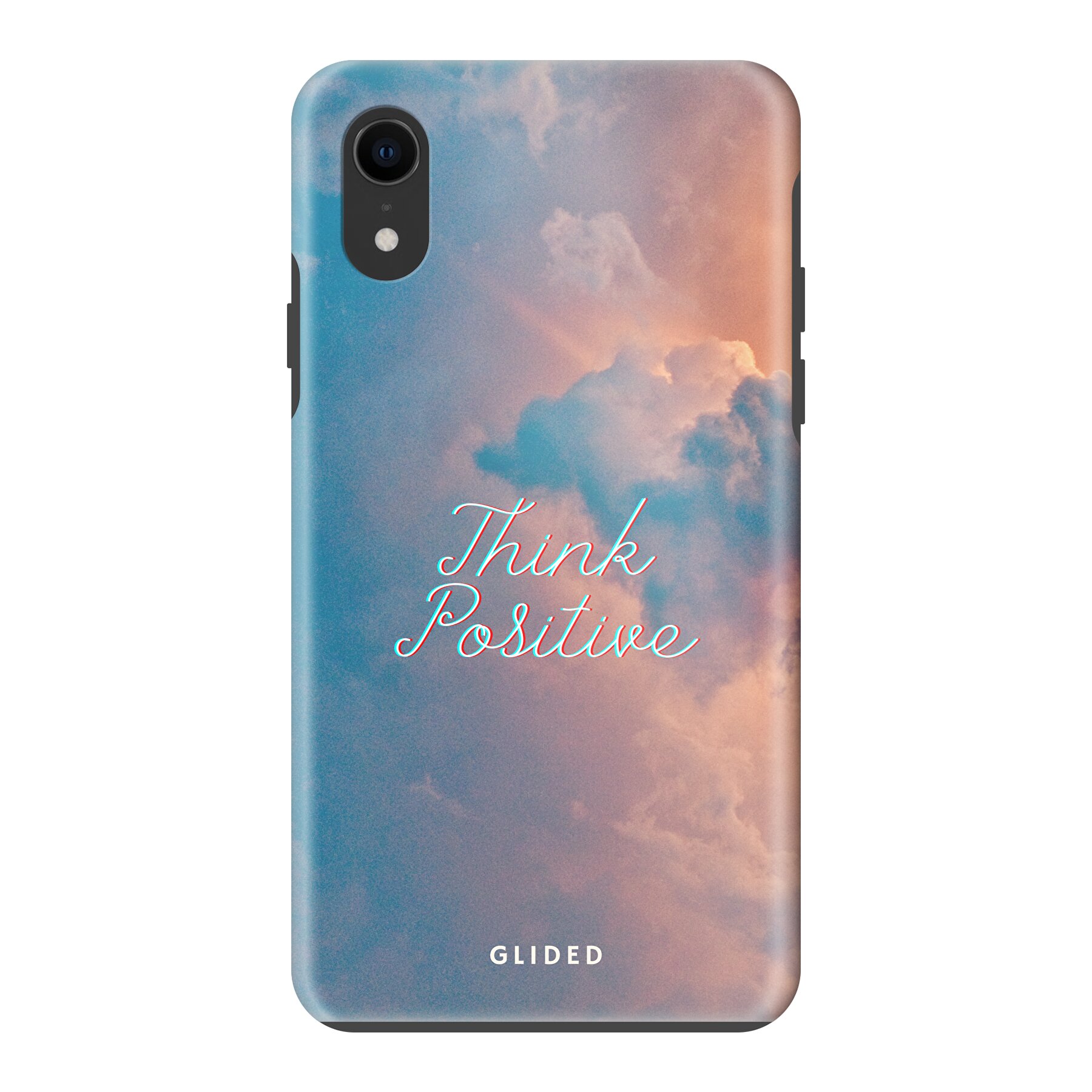 Produktbild Think positive - iPhone XR Handyhülle