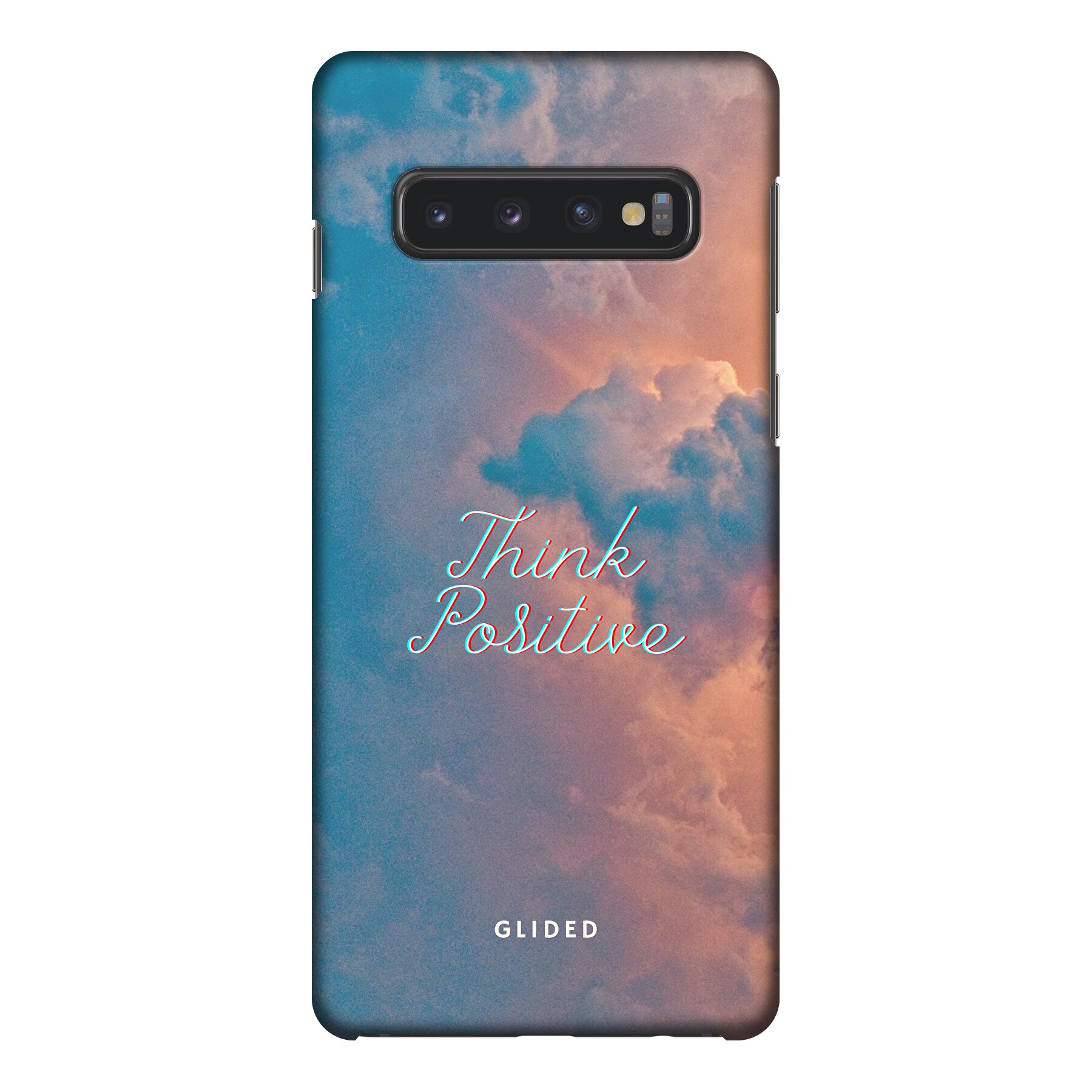 Produktbild Think positive - Samsung Galaxy S10 Handyhülle