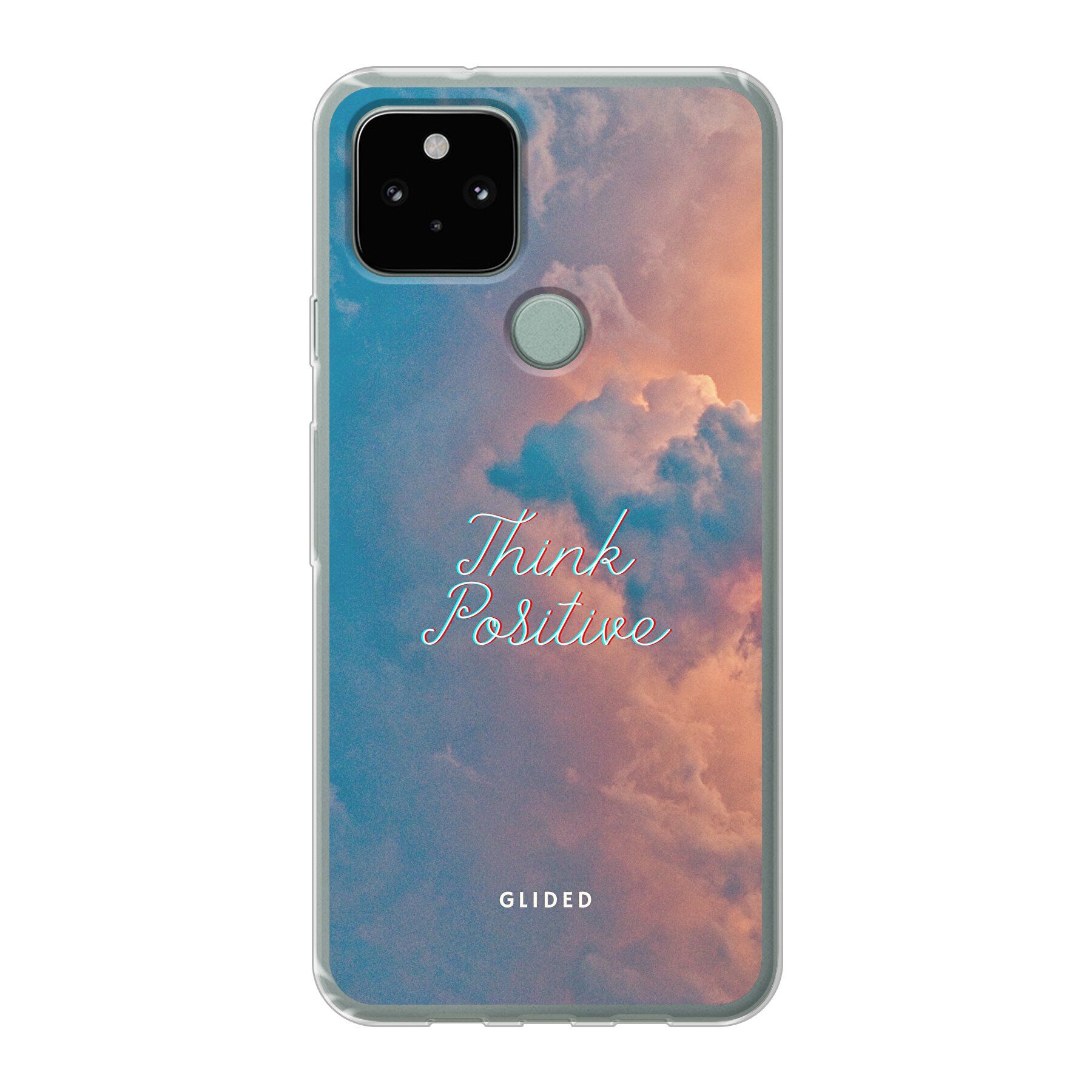 Produktbild Think positive - Google Pixel 5 Handyhülle