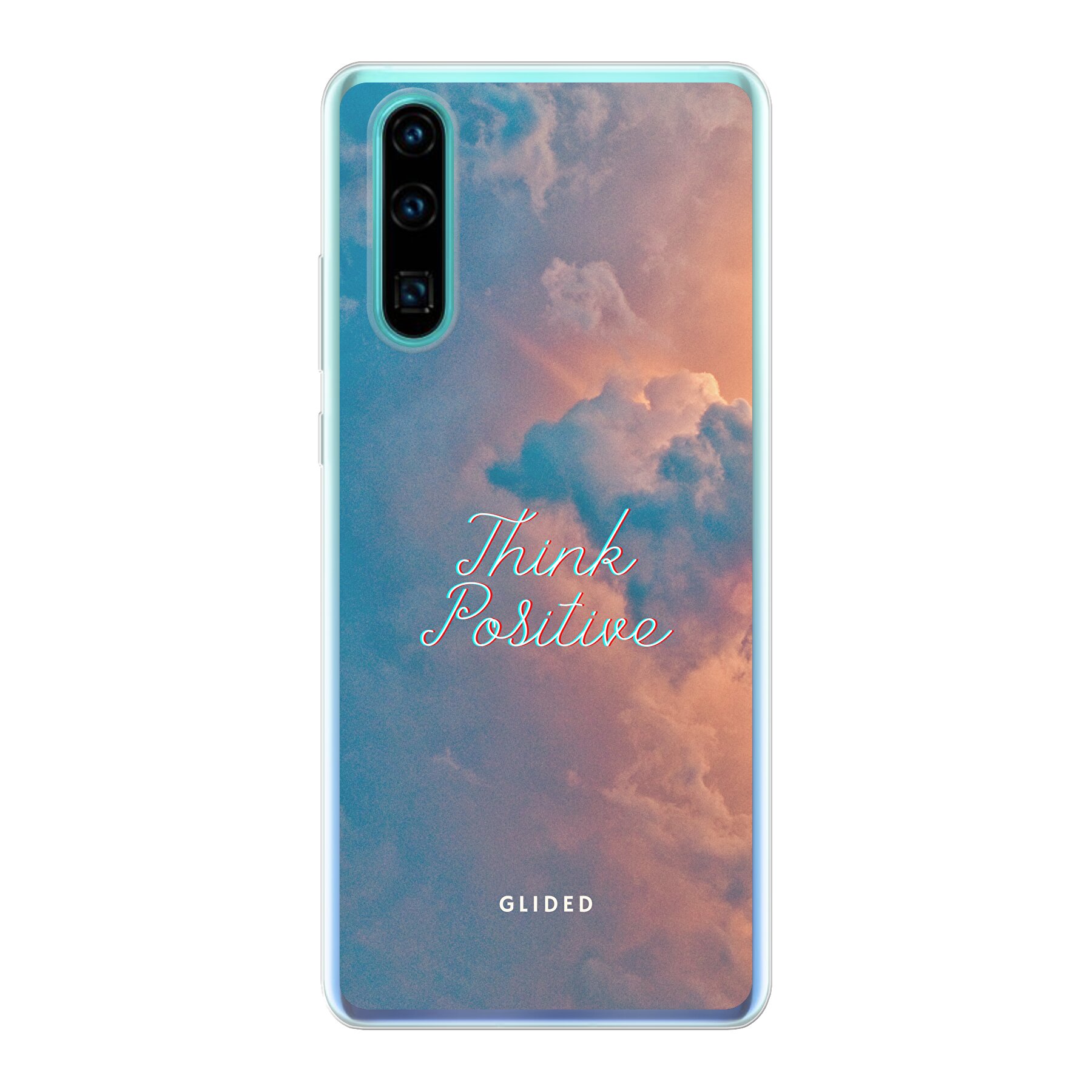 Produktbild Think positive - Huawei P30 Handyhülle