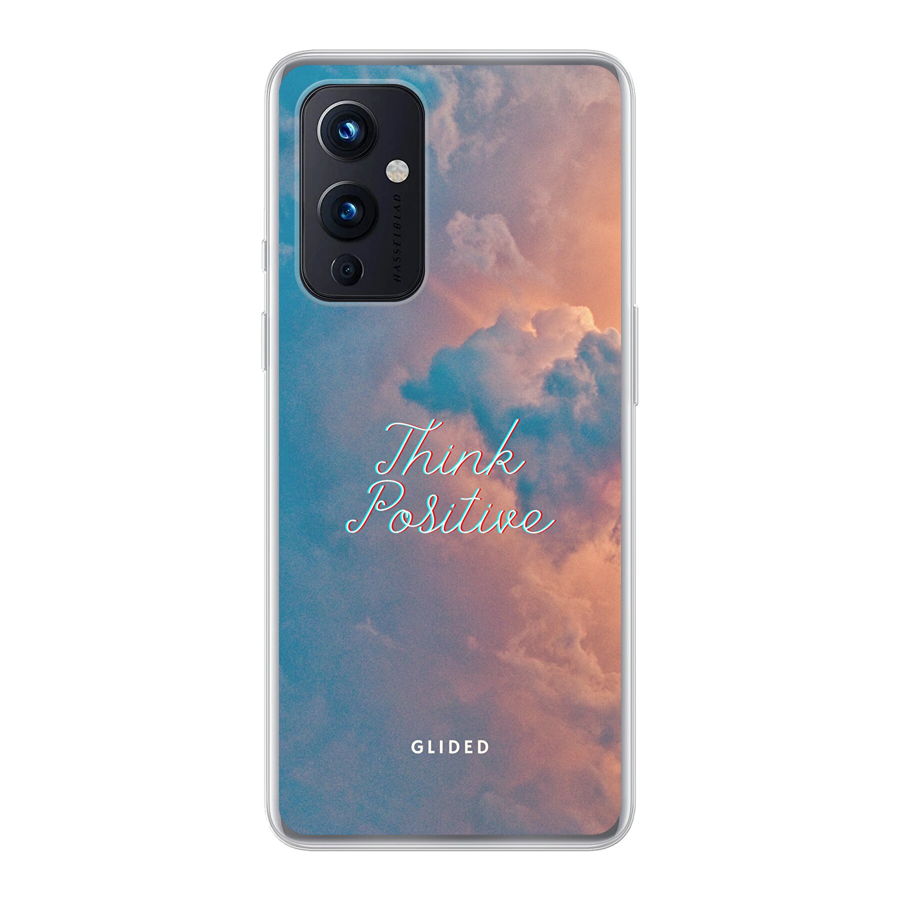 Produktbild Think positive - OnePlus 9 Handyhülle