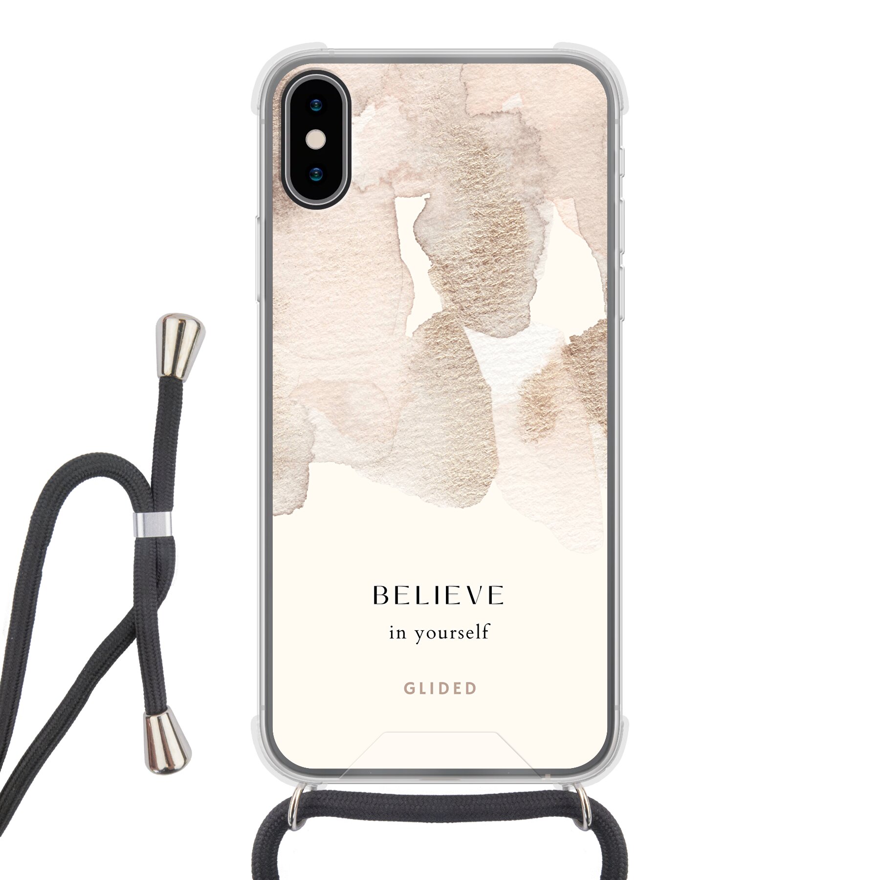 Produktbild Believe in yourself - iPhone X/Xs Handyhülle