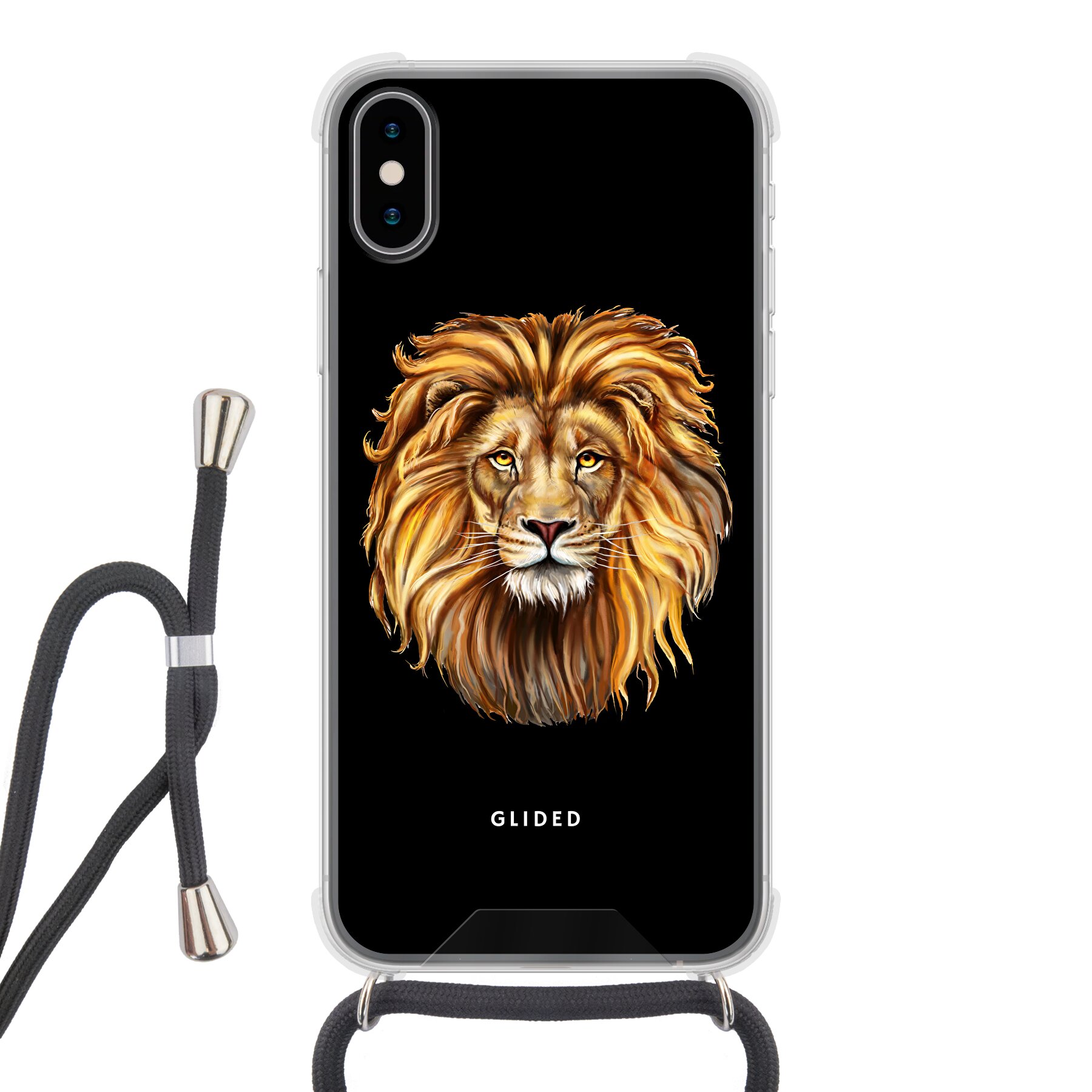 Produktbild Lion Majesty - iPhone X/Xs Handyhülle